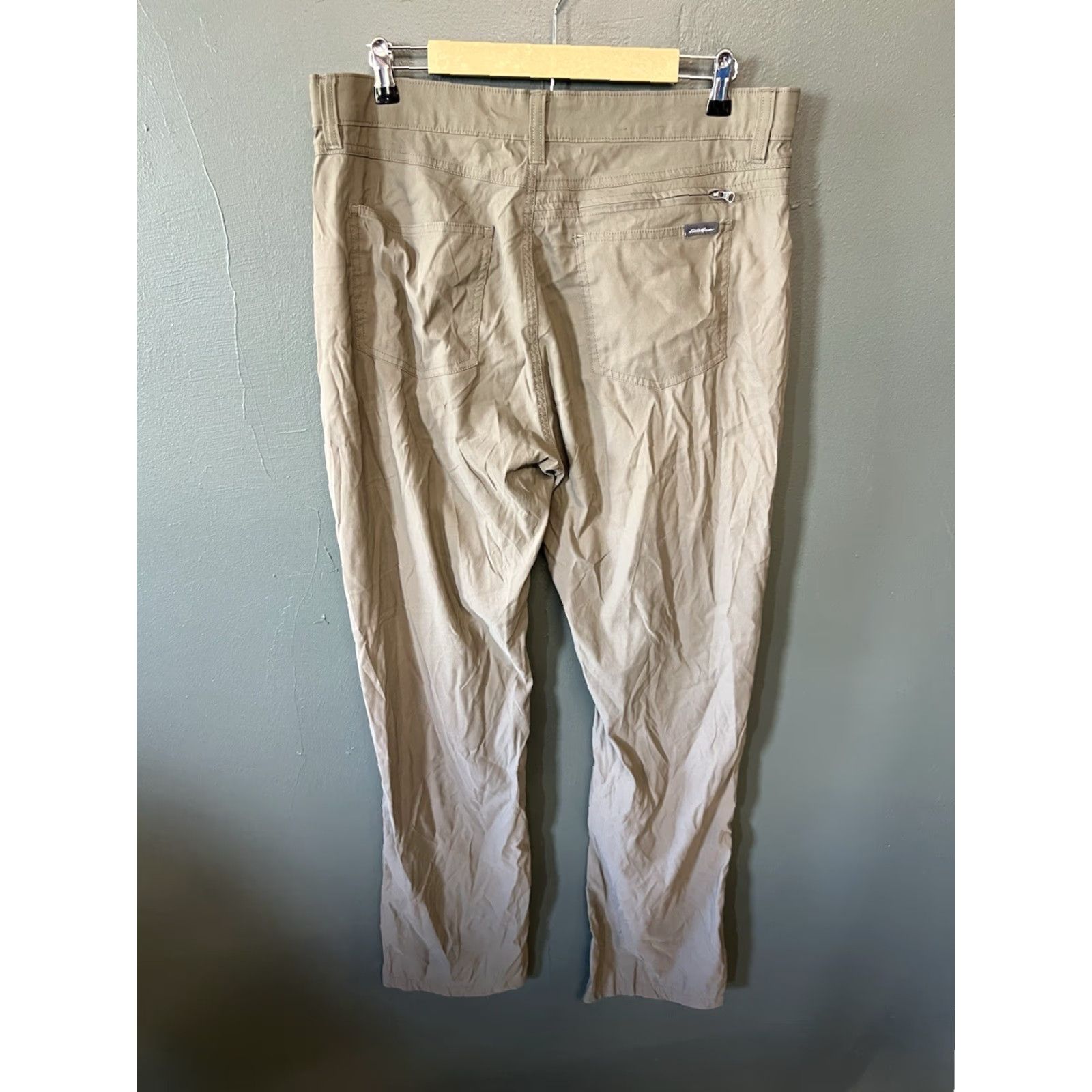 Eddie Bauer Eddie Bauer Mens Brown Chino Outdoor Nylon Pants Size 38 x 34 Regular Inseam 34 Brown Nylon Chino Pants Mens 38 34 Size US 38 / EU 54 - 2 Thumbnail
