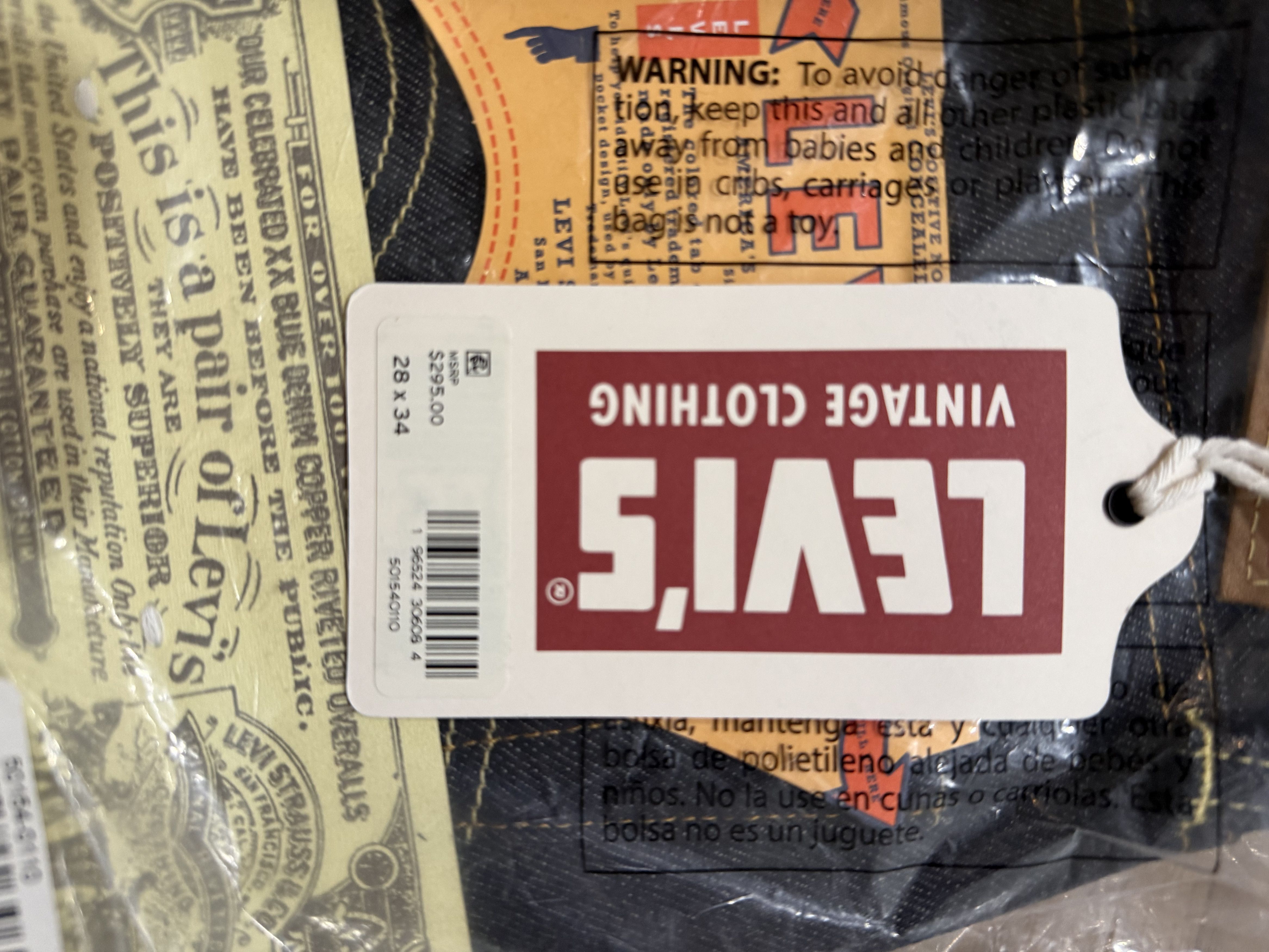 Levi's Vintage Clothing Levi's® Vintage 1954 501 Orginial Fit Jeans Size US 28 / EU 44 - 3 Thumbnail
