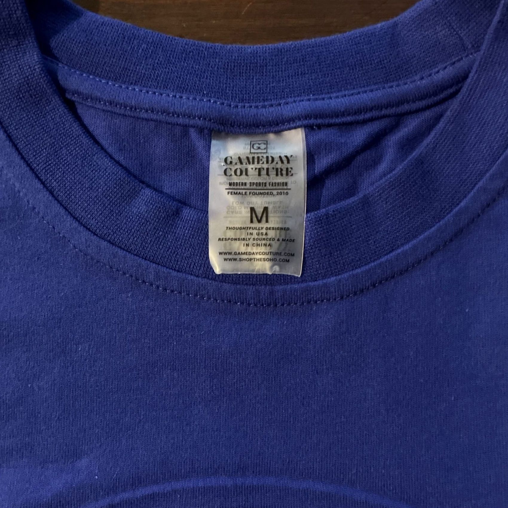 Vintage US Air Force Gameday Couture Shirt Mens M Blue Tshirt Size US M / EU 48-50 / 2 - 5 Thumbnail