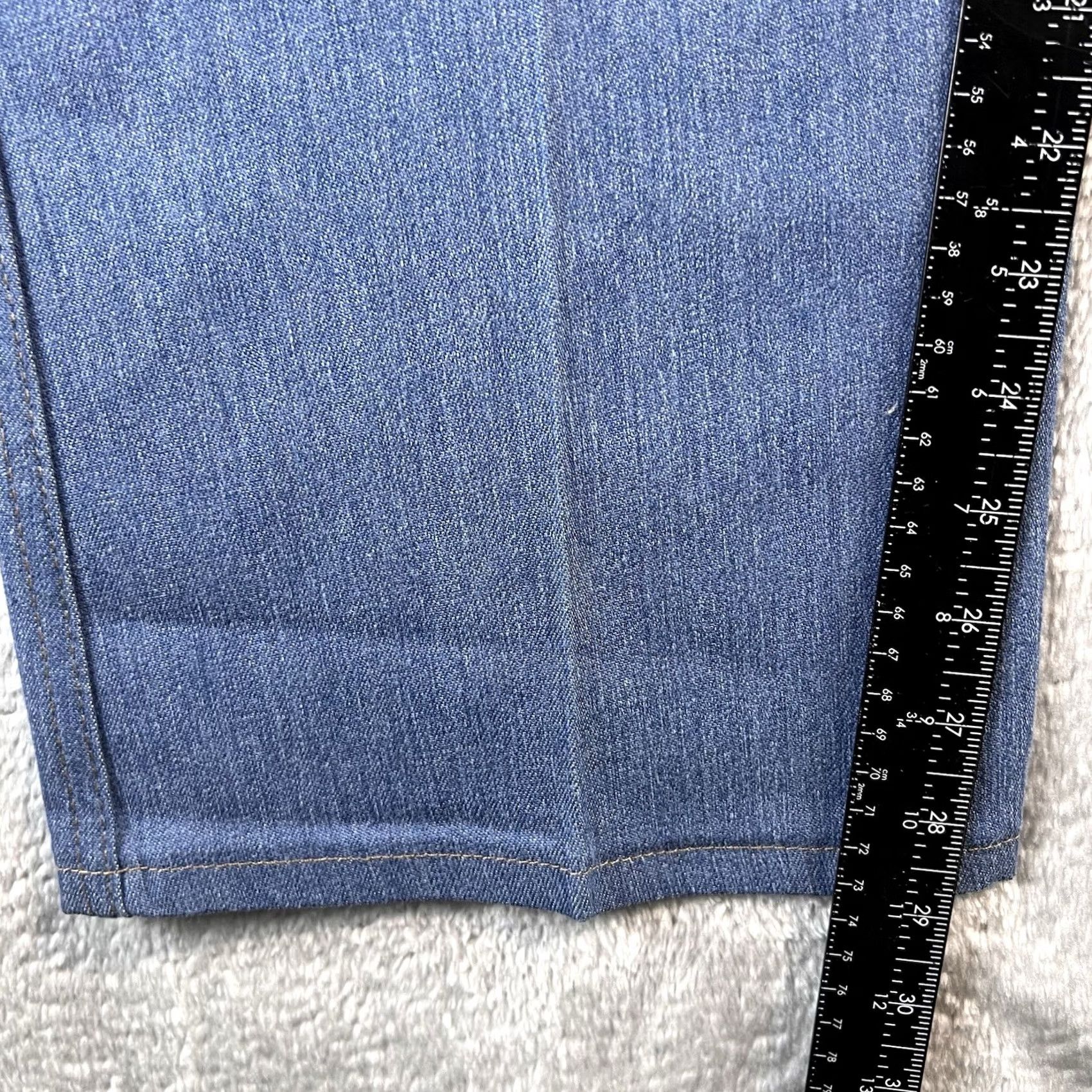Wrangler VINTAGE Wrangler Jeans Straight Denim Blue 42x29 Big & Tall Stretch Inseam 29 Men USA Cowboy NWT NWT Size US 40 / EU 56 - 5 Thumbnail