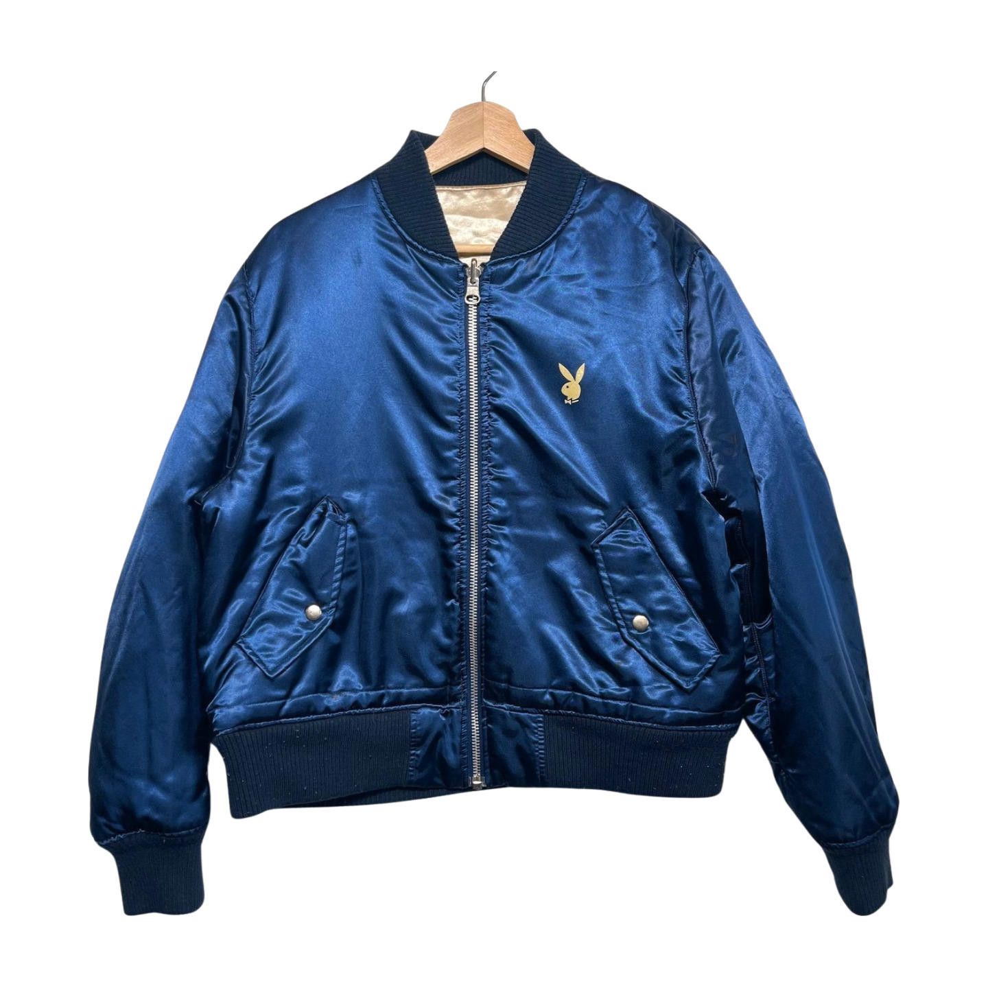 Vintage playboy varsity bomber jacket. Genuine | Depop