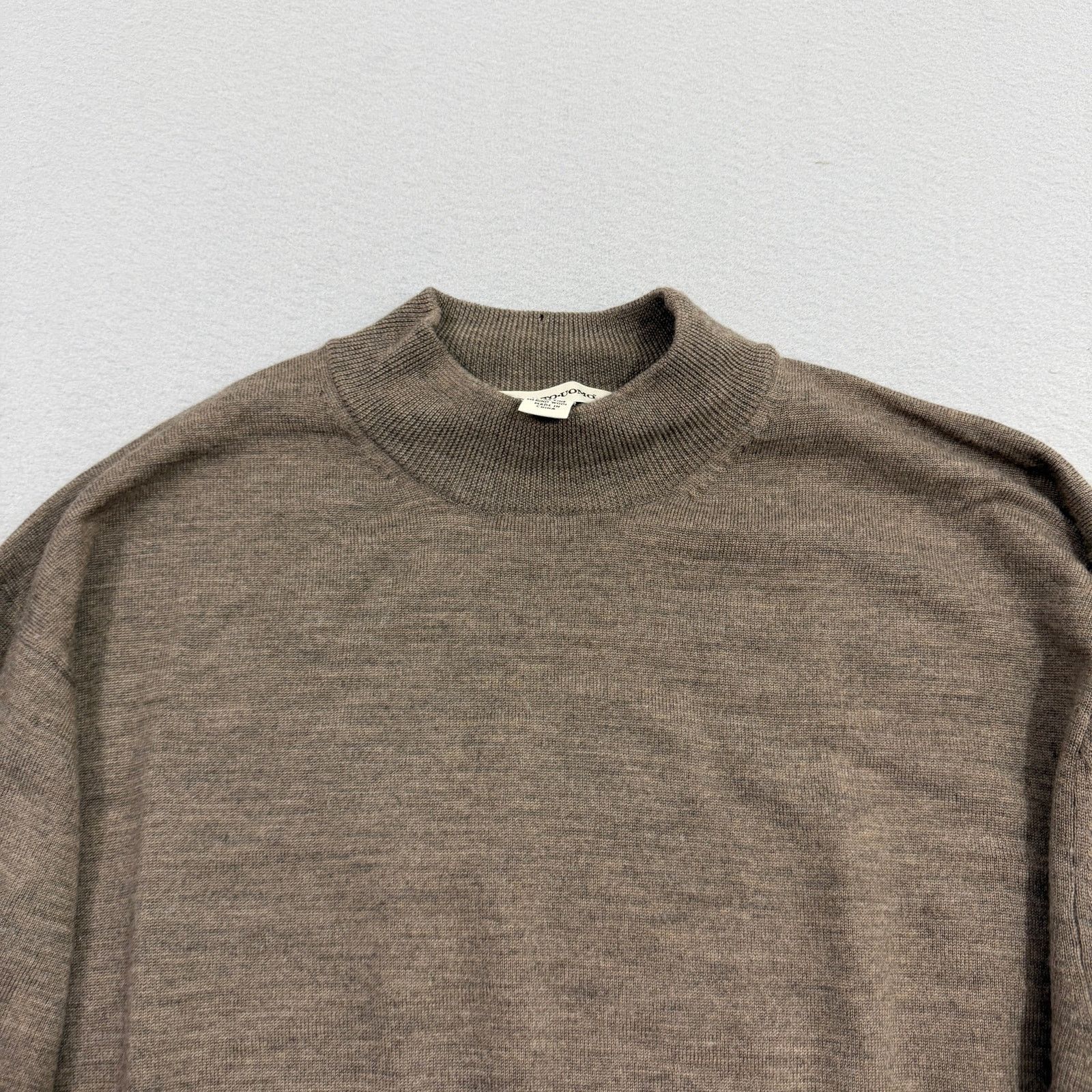 Pronto Uomo Vintage Pronto-Uomo Extra Fine Merino Wool Sweater Men's XL Size US XL / EU 56 / 4 - 3 Thumbnail