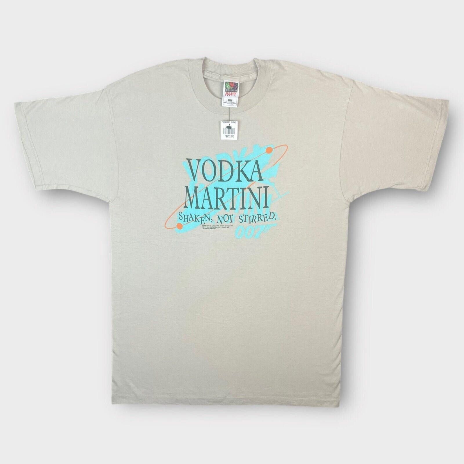 Fruit Of The Loom Vintage James Bond 1997 Shaken Not Stirred Tee Size US L / EU 52-54 / 3 - 1 Thumbnail
