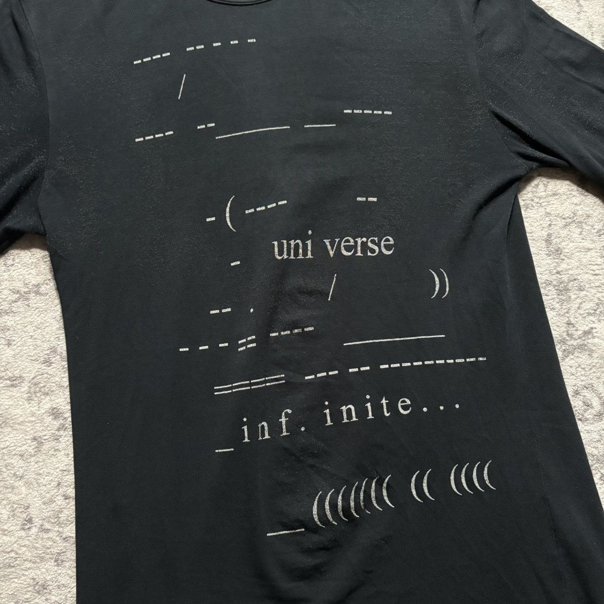 Raf Simons Raf Simons SS05 Universe Infinite Graphic Long Sleeve Tee Size US S / EU 44-46 / 1 - 2 Thumbnail