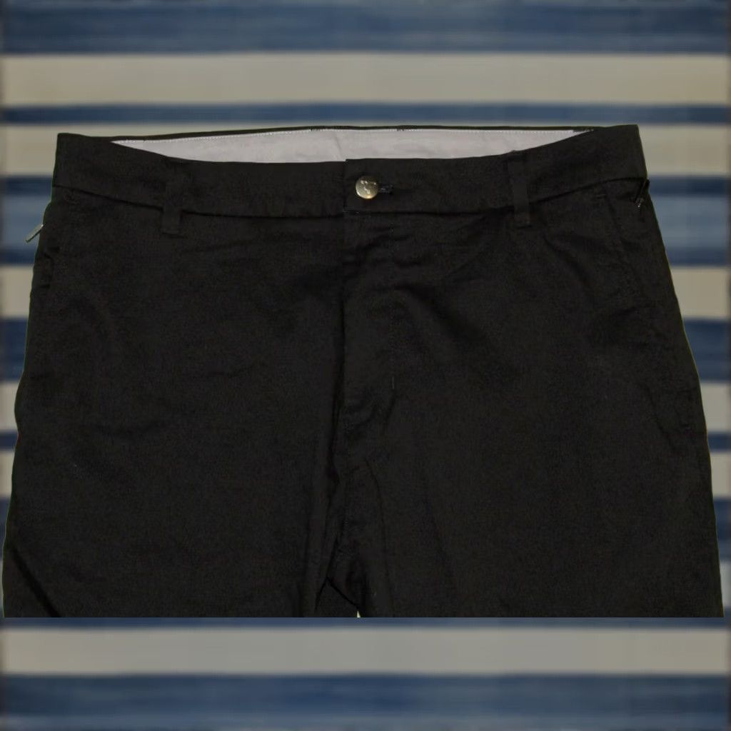 Vintage BIRDDOGS Black Lined Chino Pants Mens 34 x 34 Size US 34 / EU 50 - 1 Thumbnail