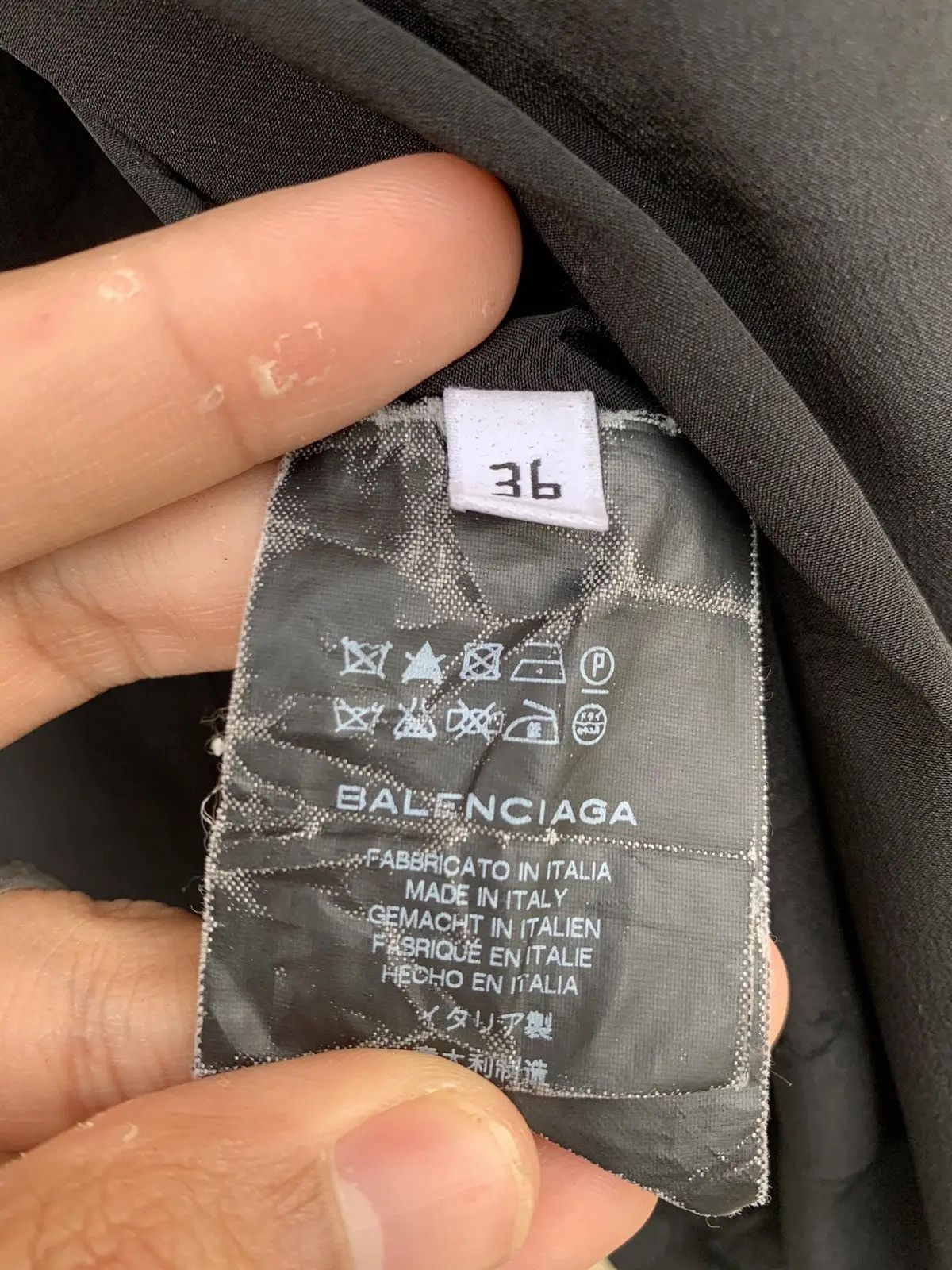 Balenciaga Balenciaga Wrap Mini Skirt Size 30" / US 8 / IT 44 - 8 Thumbnail