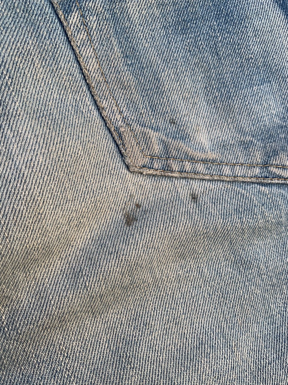 Kapital VINTAGE CHIMALA SELVEDGE JAPANESE RUSTY DISTRESSED DENIM Size US 32 / EU 48 - 21 Thumbnail