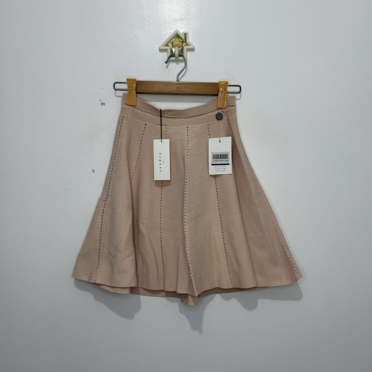 Sandro Sandro Mini Skirt Size 22" - 3 Thumbnail