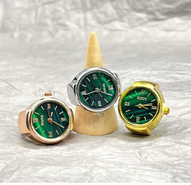 Other 3 pieces Vintage Style Finger Watch Ring Size ONE SIZE - 1 Thumbnail