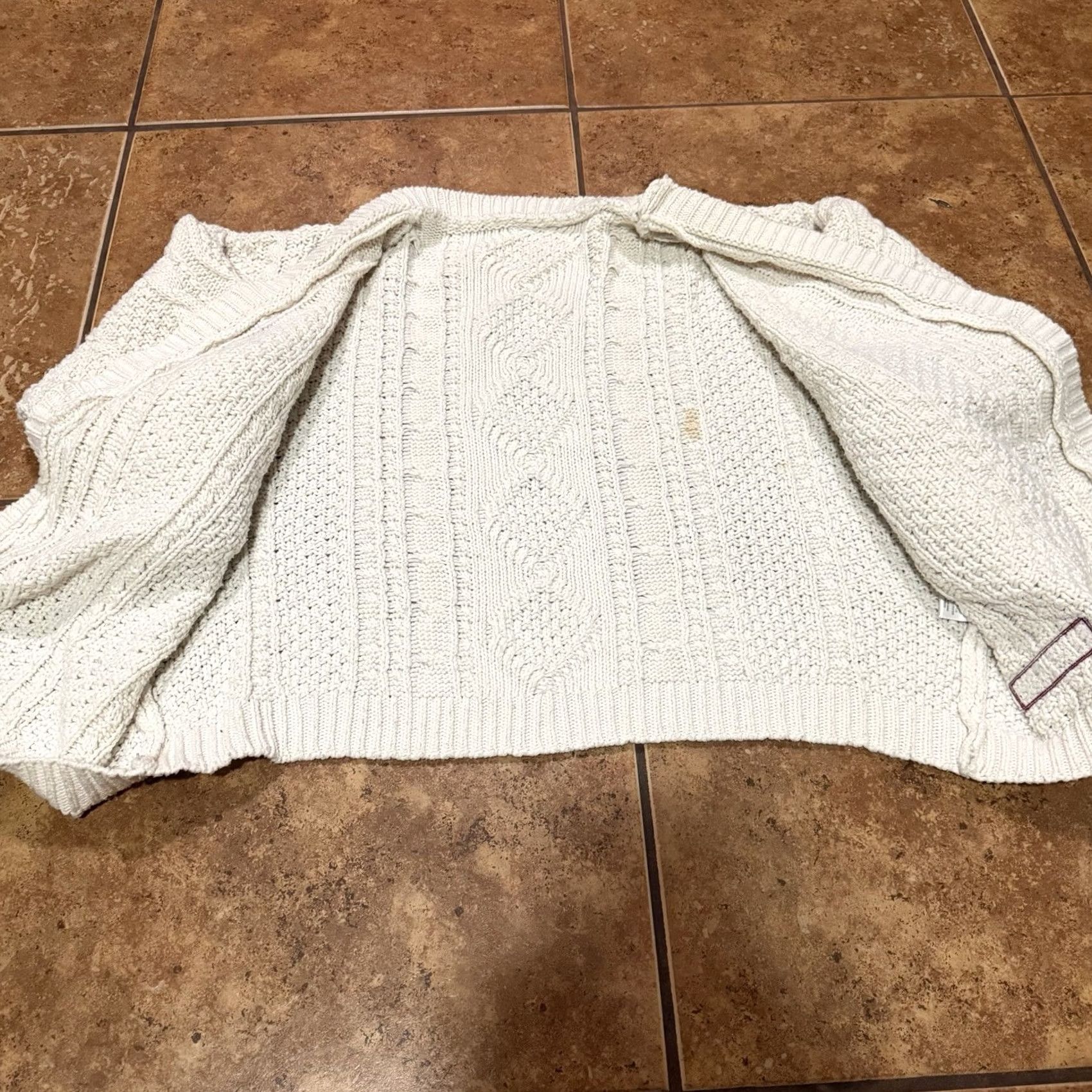 Vintage VINTAGE Taylor Swift Folklore Cardigan Holiday Beige Maroon LIMITED EDITION RARE M/L Sweater Women Cardigan Holiday Theme Mens Womens Girls Boys Size M / US 6-8 / IT 42-44 - 3 Thumbnail