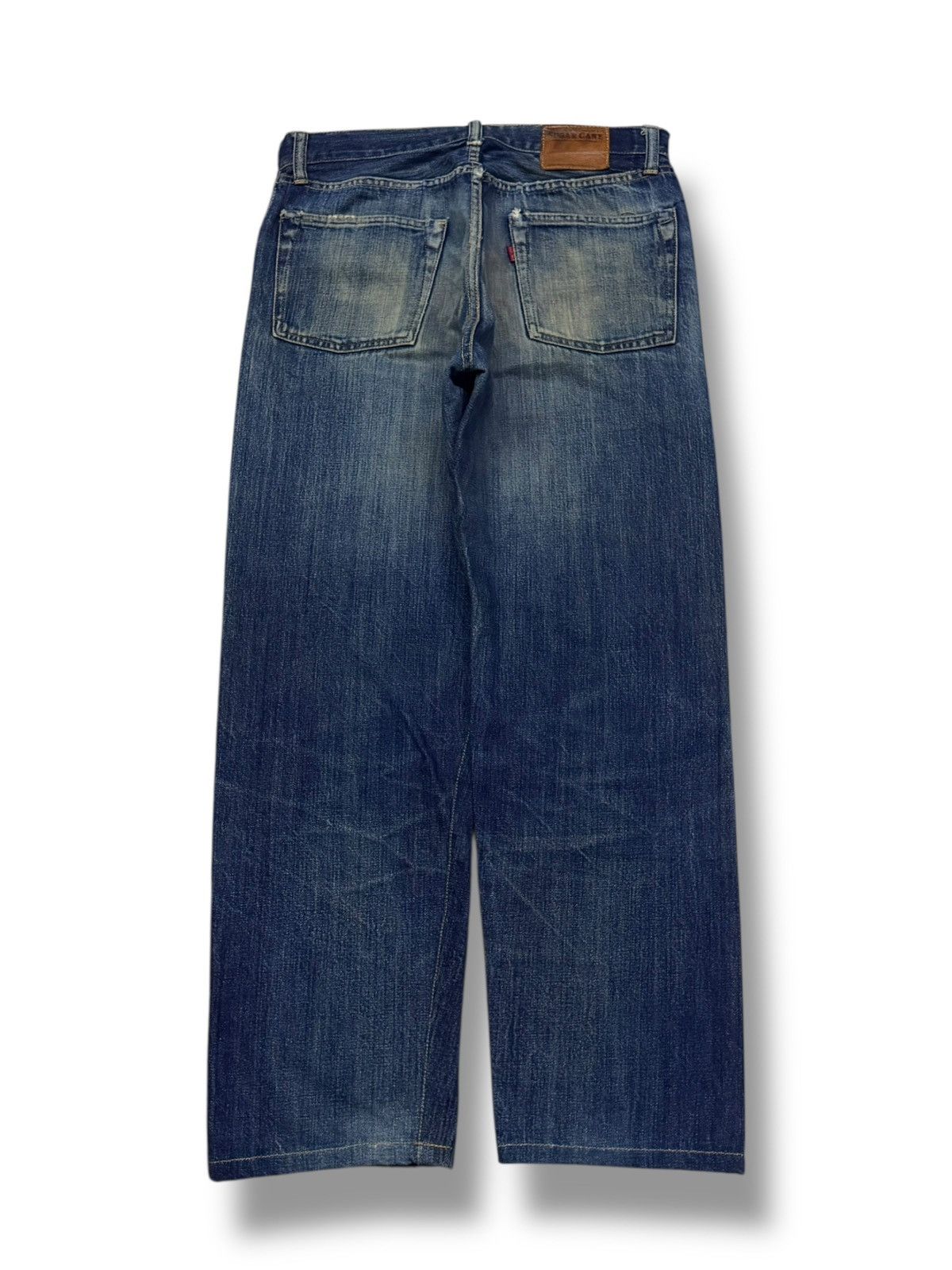 Sugar Cane Vintage 00s Sugar Canes & Co Japan Selvedge Denim Jeans W32 Size US 32 / EU 48 - 3 Thumbnail