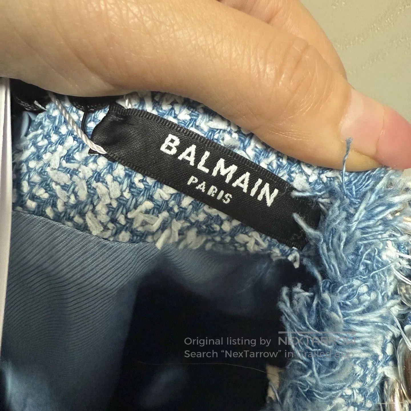 Balmain Balmain New Woven Dress with Tags. Size M / US 6-8 / IT 42-44 - 3 Thumbnail