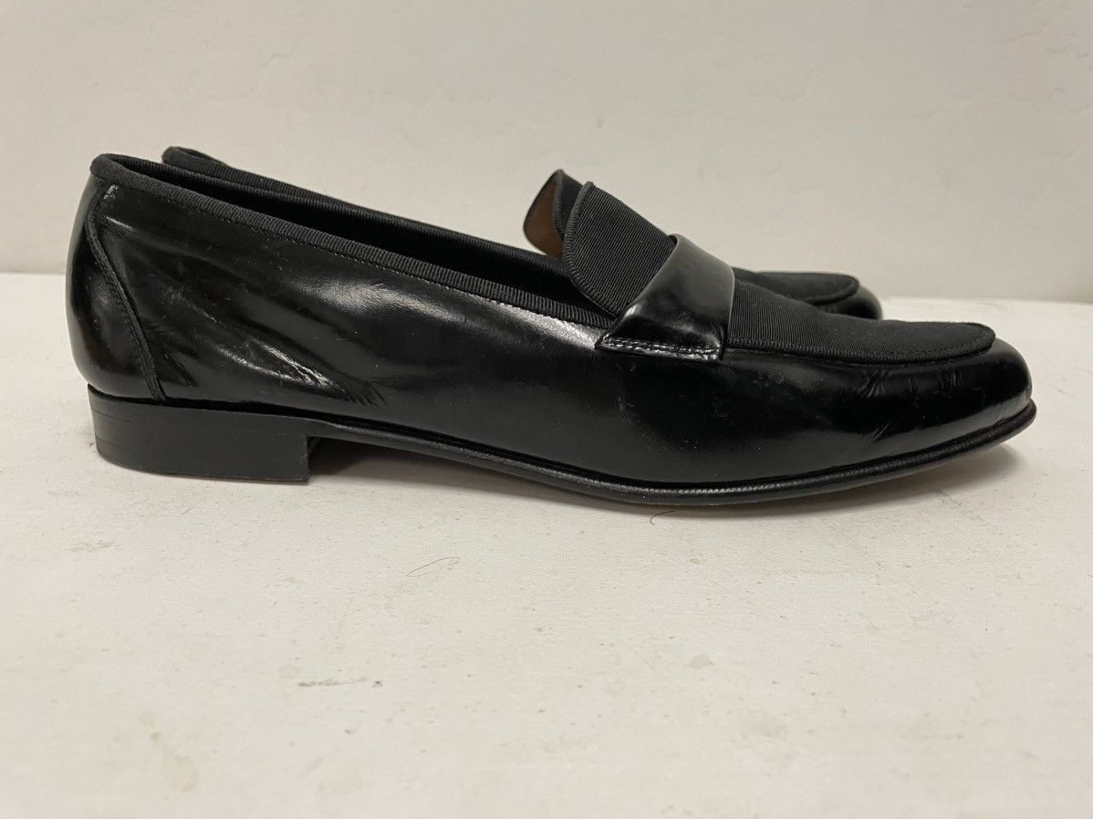 Salvatore Ferragamo Patent and Grosgrain Formal Loafer Size US 10 / EU 43 - 3 Thumbnail