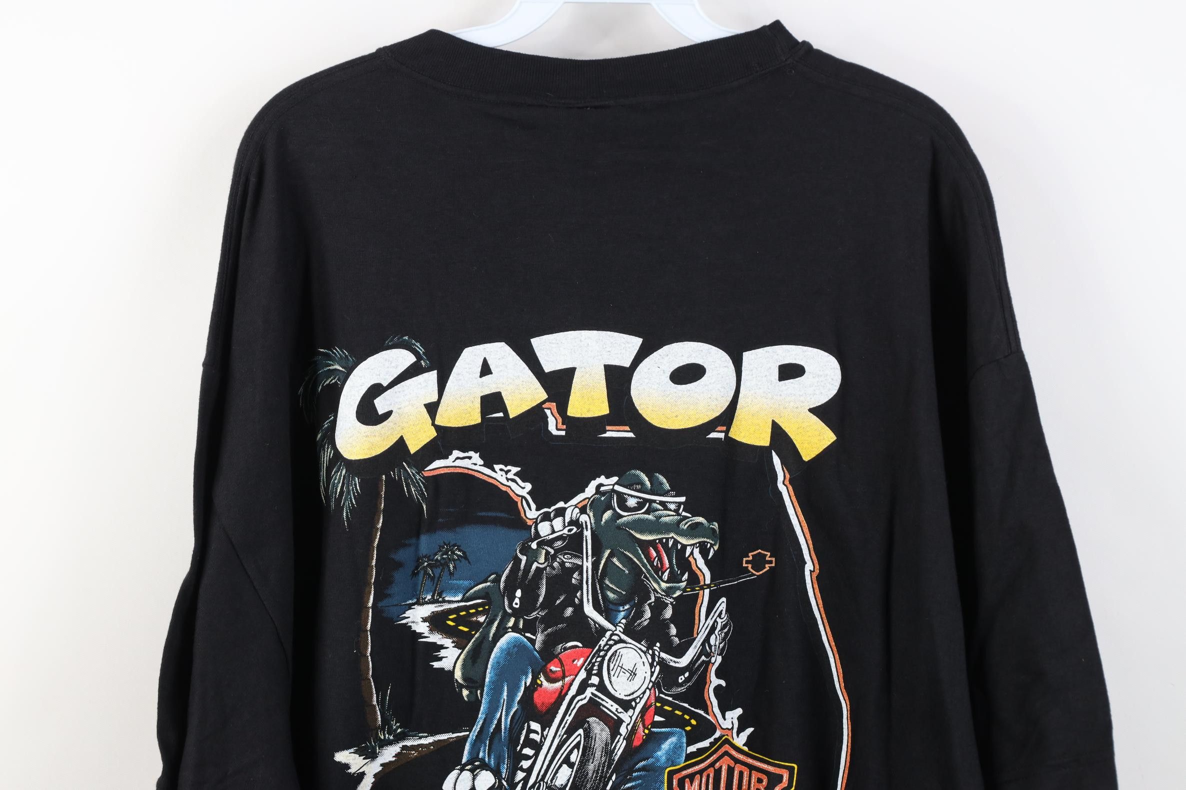 Harley Davidson Deadstock Vintage 2001 Harley Davidson T-Shirt Black USA Size US XL / EU 56 / 4 - 15 Thumbnail