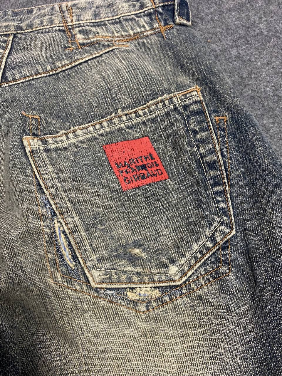 Marithe + Francois Girbaud marithe francois girbaud distressed denim nice design Size US 32 / EU 48 - 5 Thumbnail