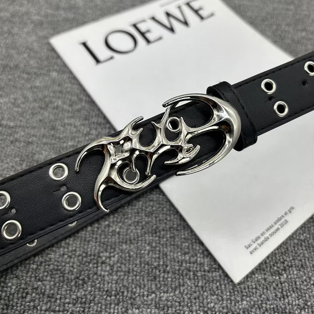 Japanese Brand 💥Streetwear style black colour belt Size ONE SIZE - 2 Thumbnail