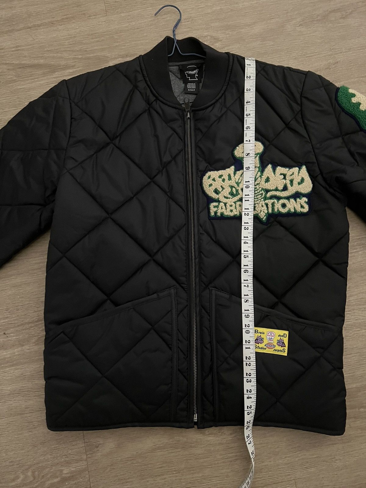 Brain Dead × Dickies BRAIN DEAD x DICKIES CHENILLE PATCH QUILTED BOMBER JACKET Size US S / EU 44-46 / 1 - 8 Thumbnail