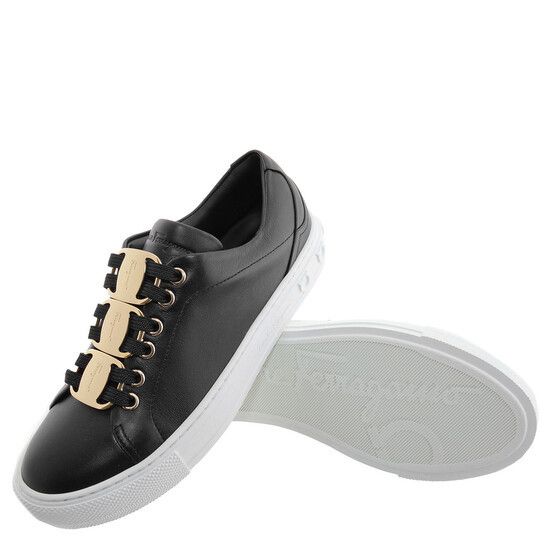 Salvatore Ferragamo o1y0426 Low-Top Sneakers in Black Size US 5 / IT 35 - 4 Thumbnail