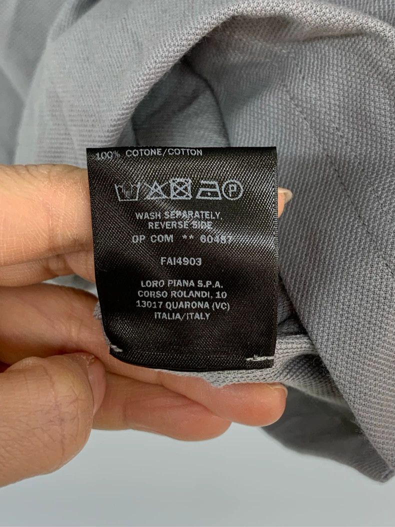 Loro Piana LORO PIANA Black polo shirt Size US S / EU 44-46 / 1 - 5 Thumbnail
