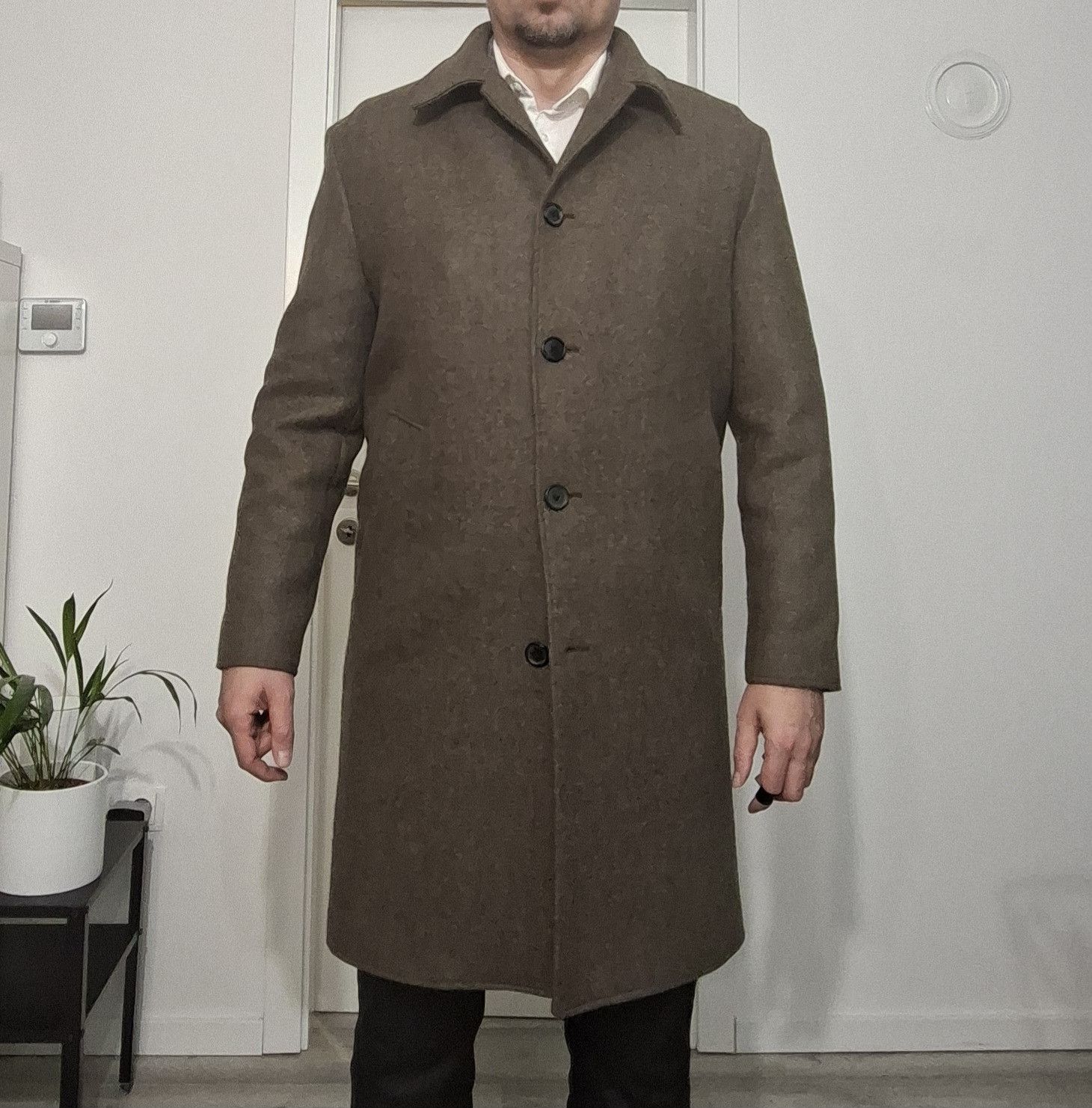 Zara Zara Brown Coat Size US L / EU 52-54 / 3 - 1 Thumbnail