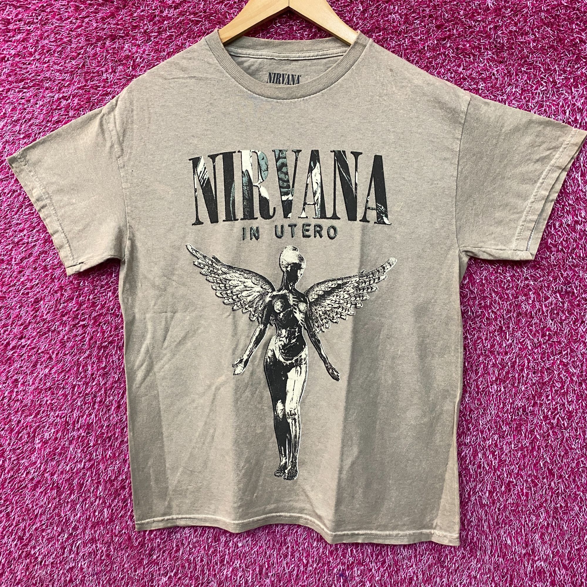Nirvana Nirvana In Utero Angel Graphic Grunge T-Shirt Medium Size US M / EU 48-50 / 2 - 1 Thumbnail
