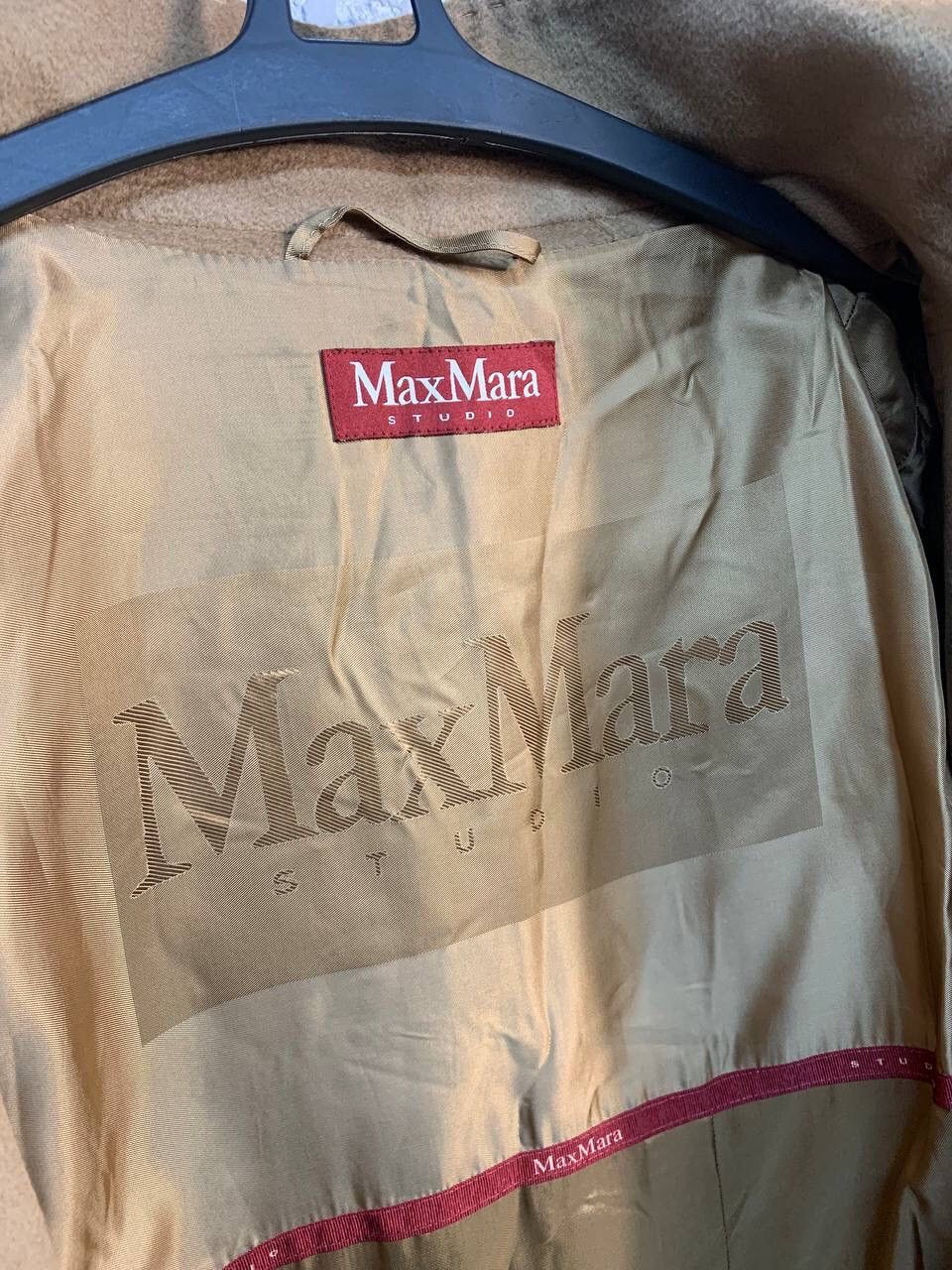 Max Mara Max Mara Studio Lana Wool Beige Coat Size M / US 6-8 / IT 42-44 - 5 Thumbnail