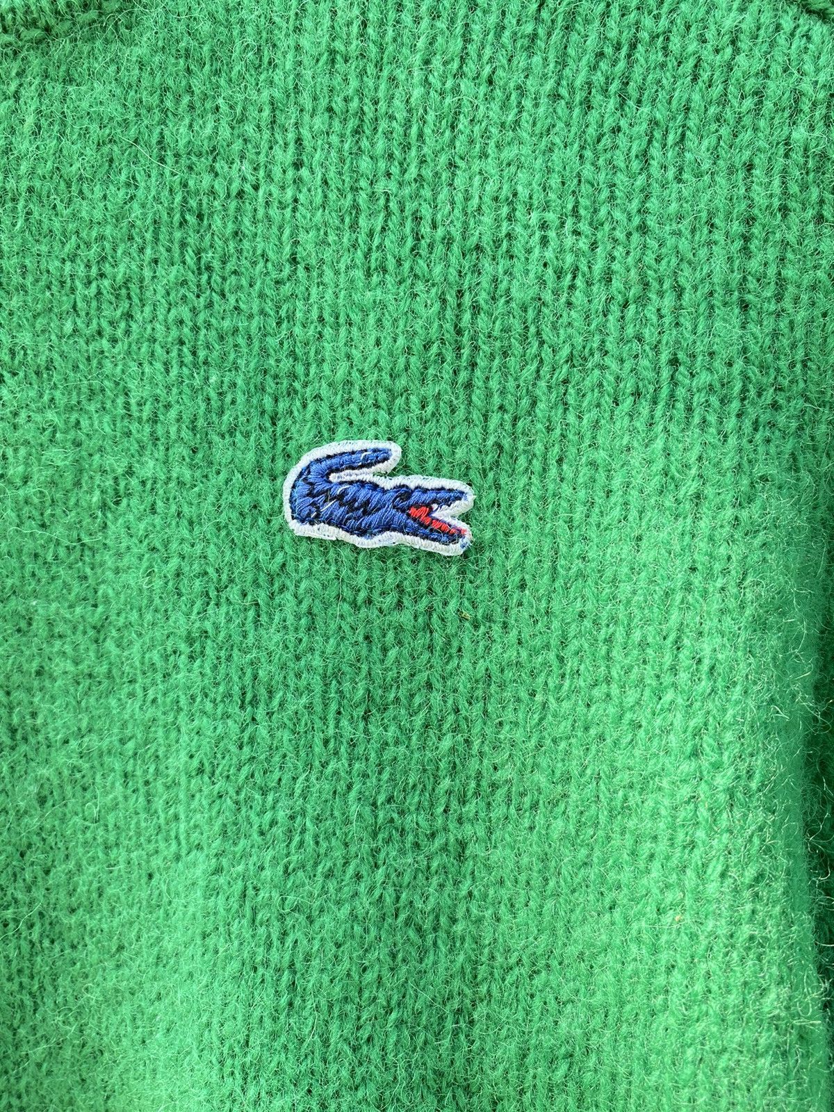 Lacoste LACOSTE® Green Knit Sweater Size US XXS / EU 40 - 3 Thumbnail