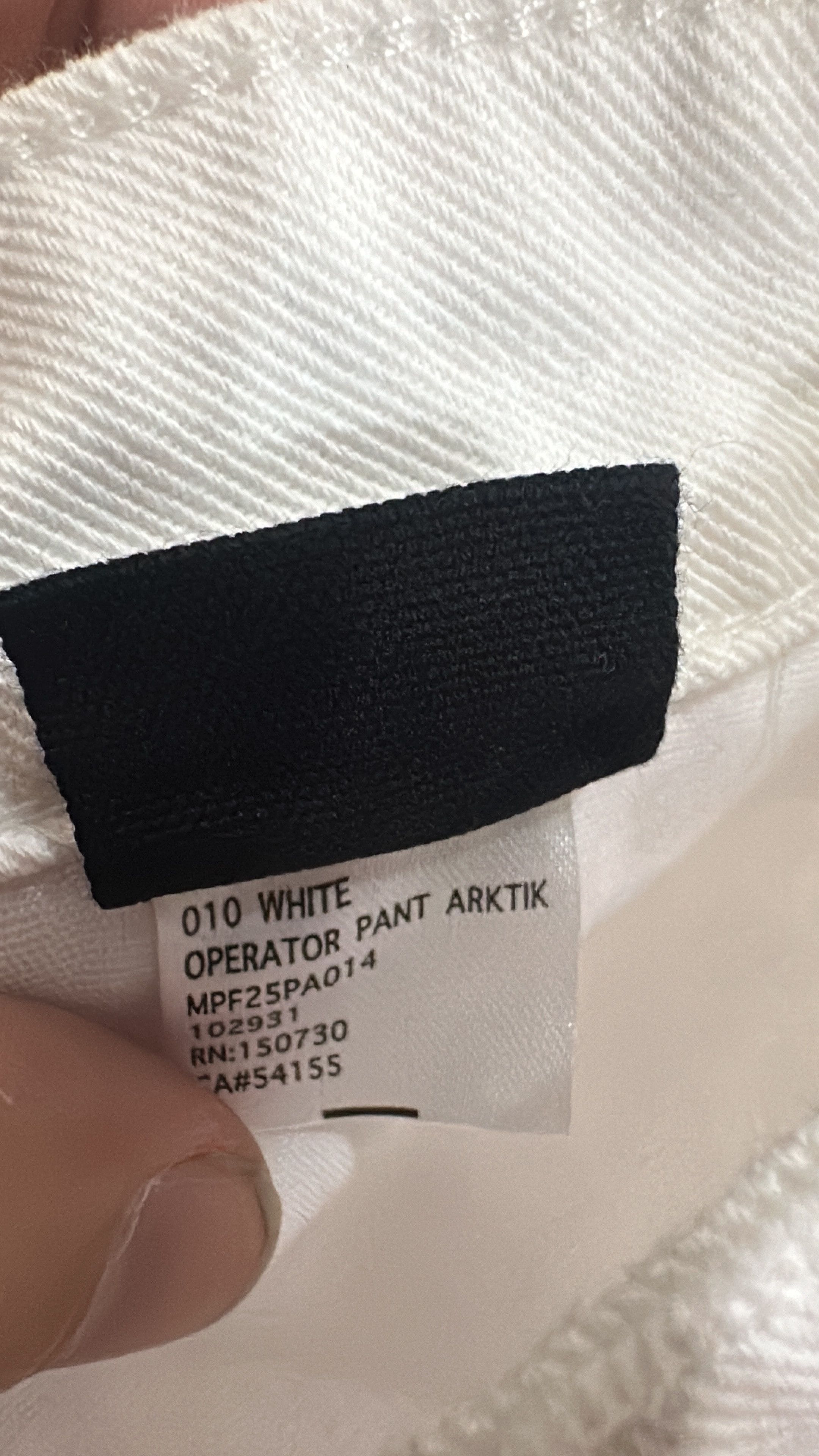 Ksubi Ksubi Operator Pant Arktik White Relaxed Size 32 Size US 32 / EU 48 - 12 Thumbnail