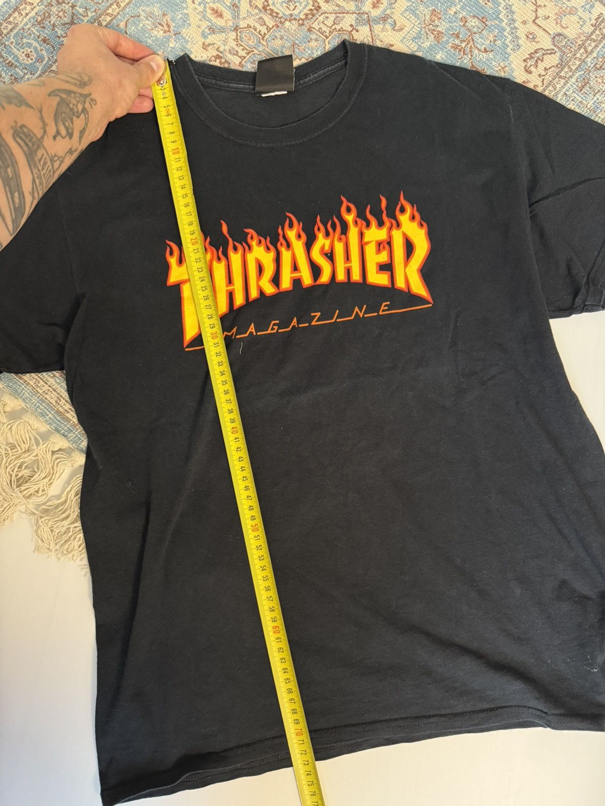 Thrasher Vintage Thrasher Logo T-shirt Size US L / EU 52-54 / 3 - 7 Thumbnail