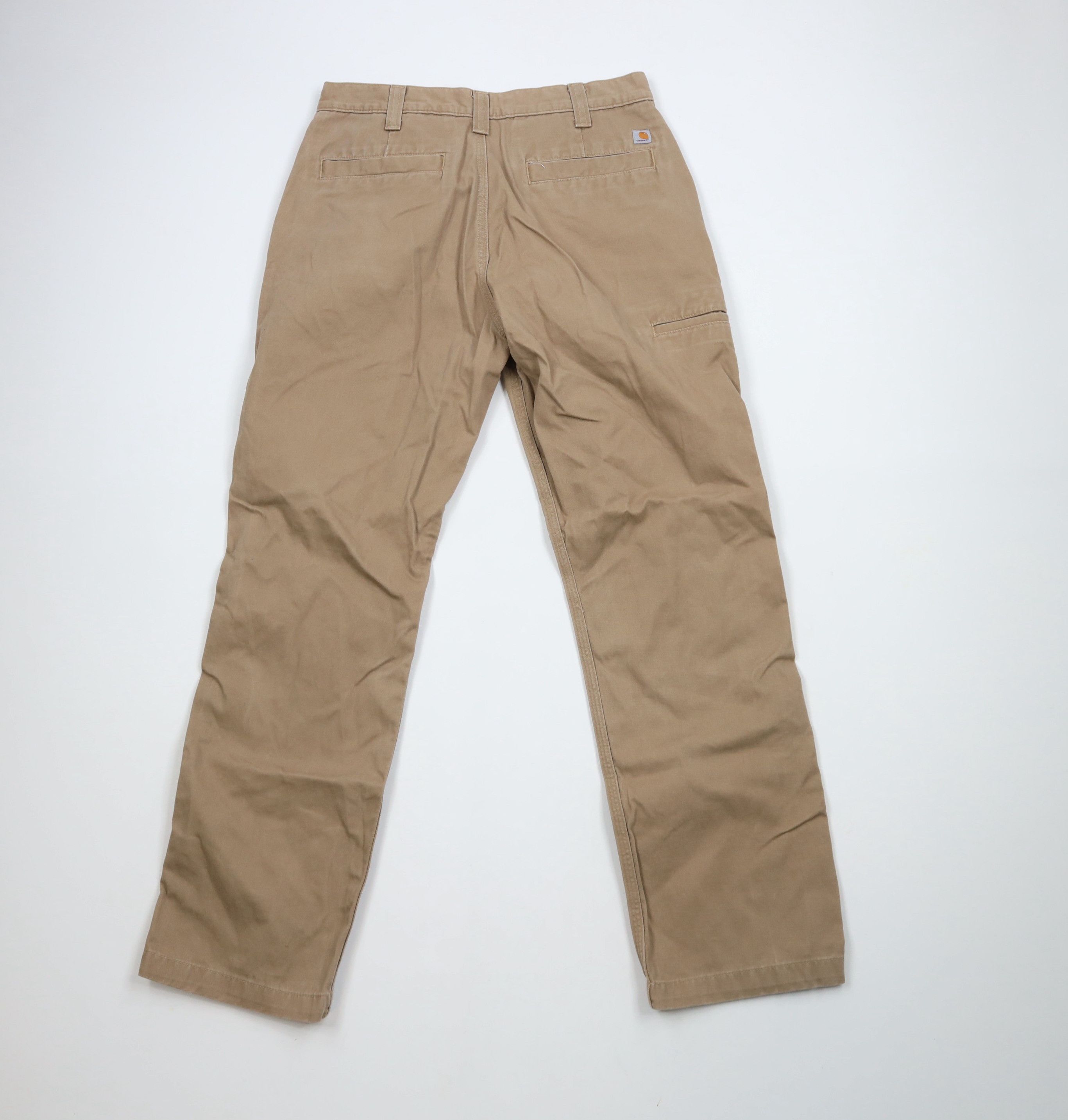 Carhartt × Vintage Vintage Y2K Carhartt Spell Straight Leg Pants Beige Brown Size US 34 / EU 50 - 7 Thumbnail
