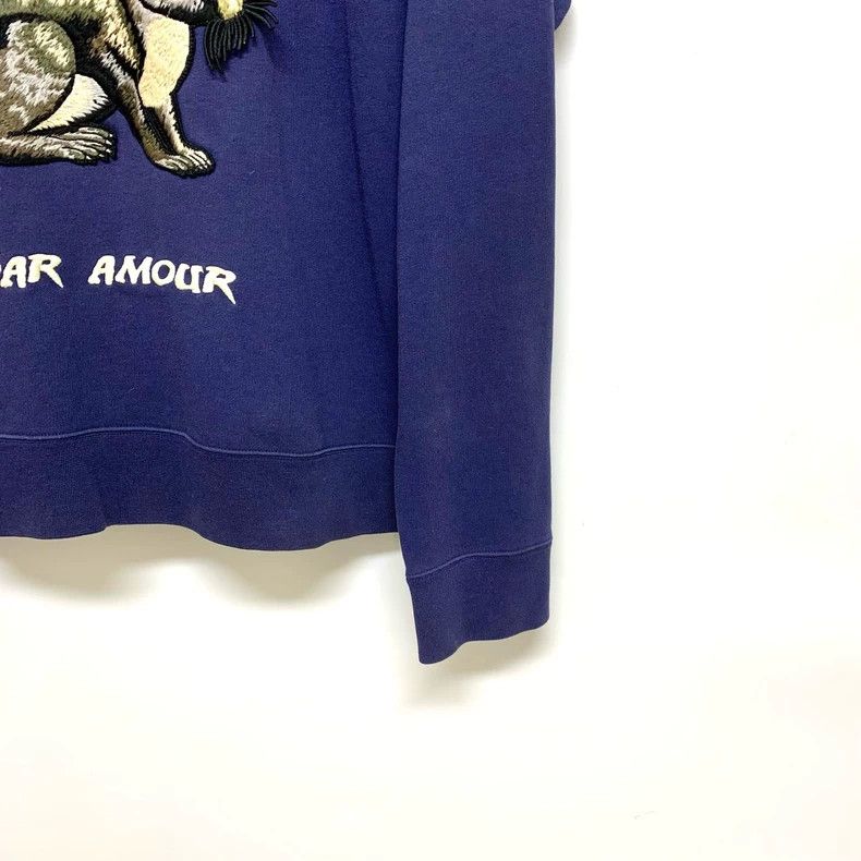 Gucci Gucci Rabbit embroidered blue sweatshirt 2502-Nextarrow Size US L / EU 52-54 / 3 - 8 Thumbnail