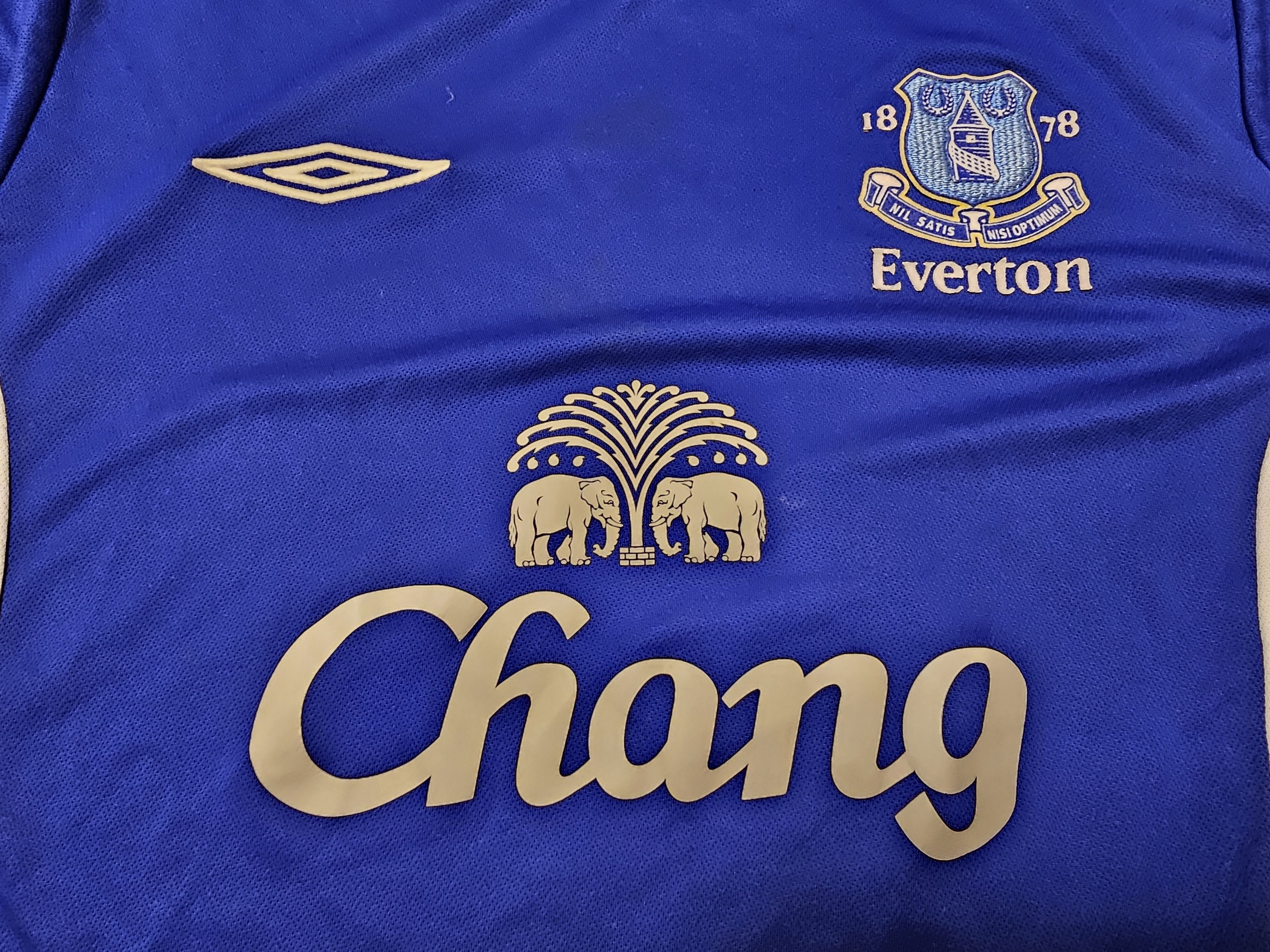 All Sport × Umbro × Vintage EVERTON 2005 2006 HOME VINTAGE FOOTBALL SHIRT SOCCER JERSEY Size US S / EU 44-46 / 1 - 3 Thumbnail