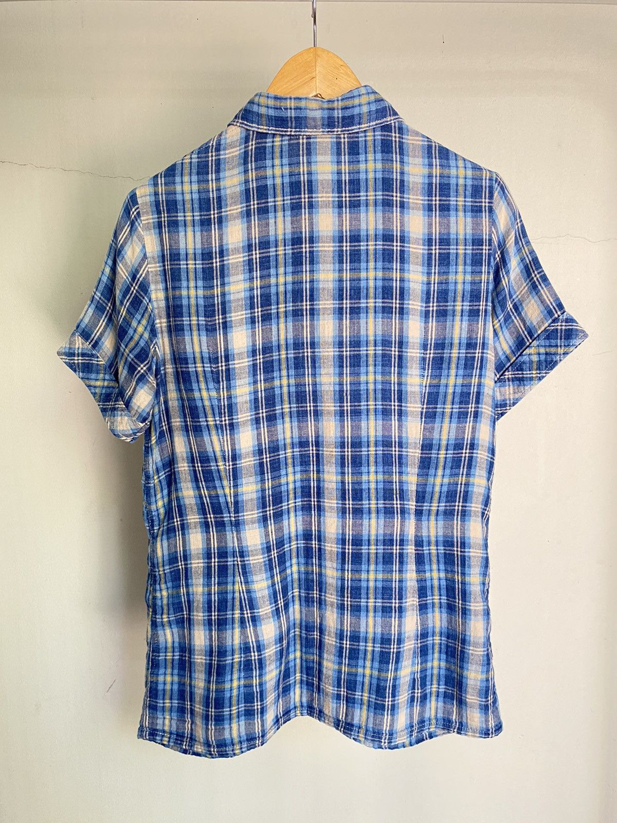 Hysteric Glamour Hysteric Glamour Blue Plaid Button-Up Shirt. Size S / US 4 / IT 40 - 8 Thumbnail