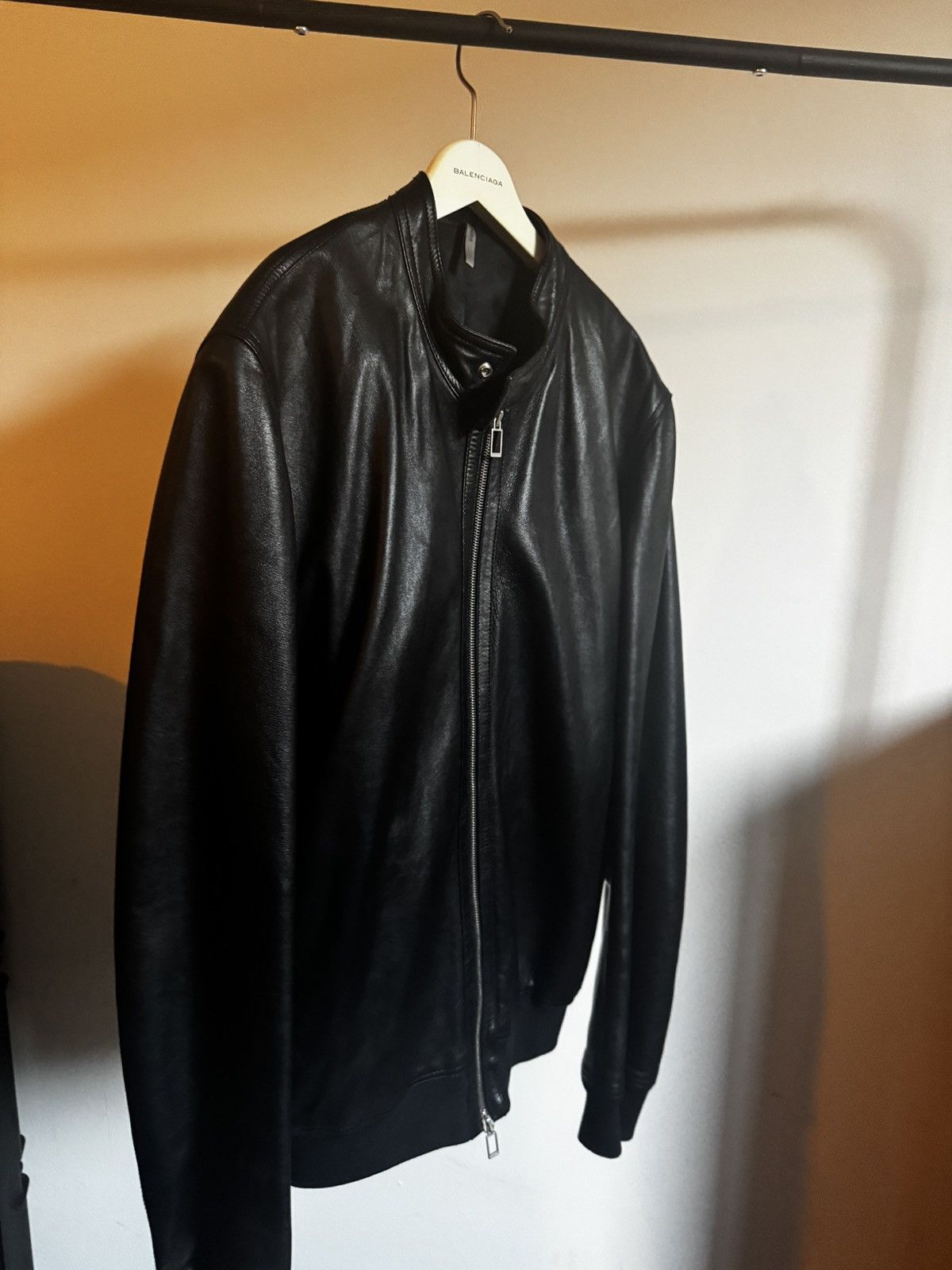 Dior Dior Homme Leather Jacket Size US L / EU 52-54 / 3 - 1 Thumbnail