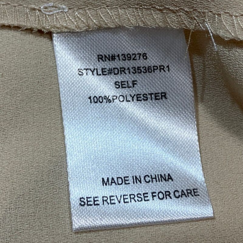 Other NWT DR2 by Daniel Rainn Taupe Relaxed Fit Blouse Women XL Size XL / US 12-14 / IT 48-50 - 5 Thumbnail