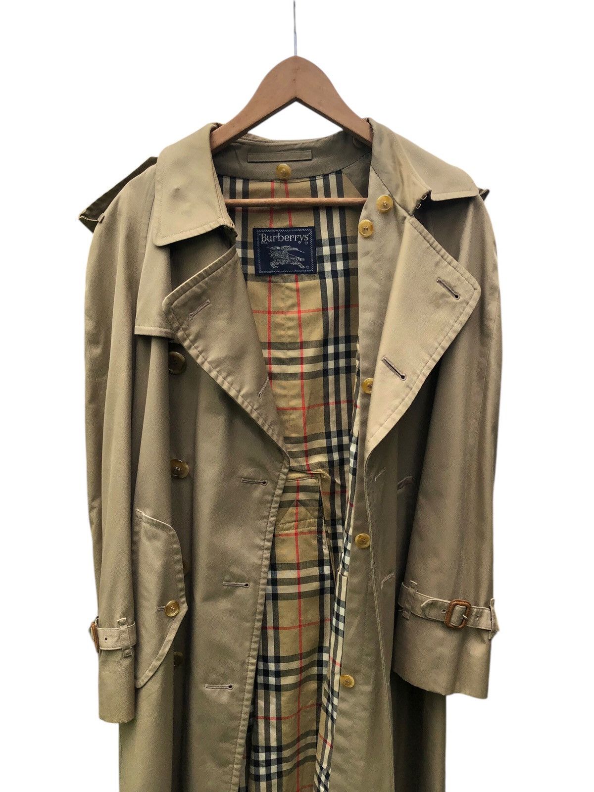 Burberry Vintage Burberry Trench Coat Size US L / EU 52-54 / 3 - 5 Thumbnail