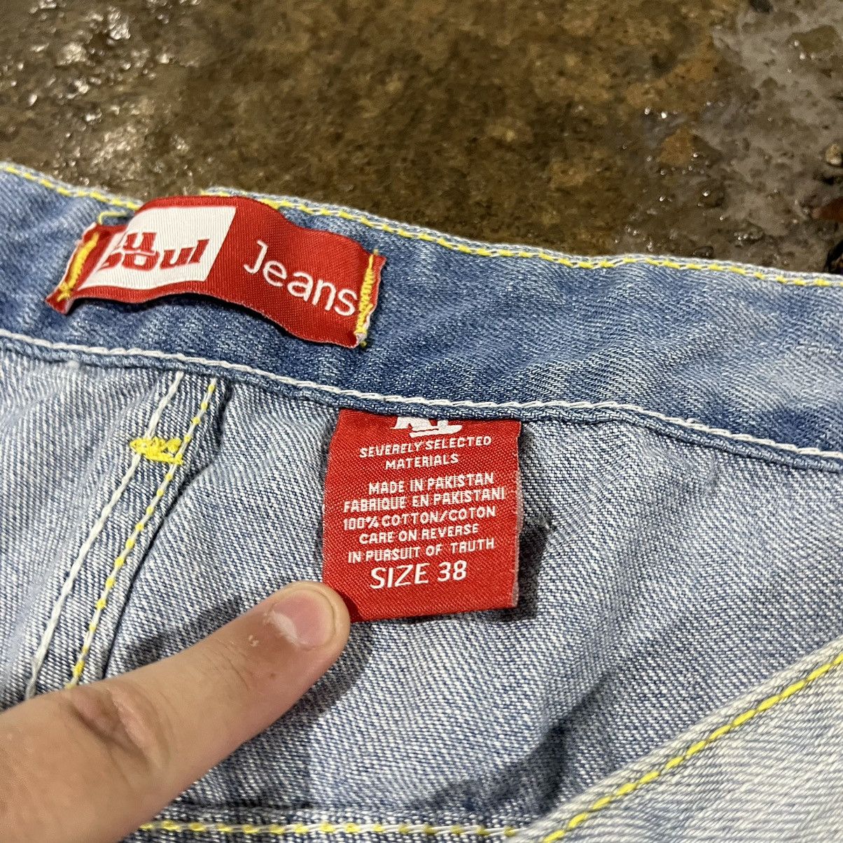 JNCO × Southpole × Vintage Crazy Vintage Y2K Baggy Jorts Faded Grunge Skater Shorts Size US 36 / EU 52 - 10 Thumbnail
