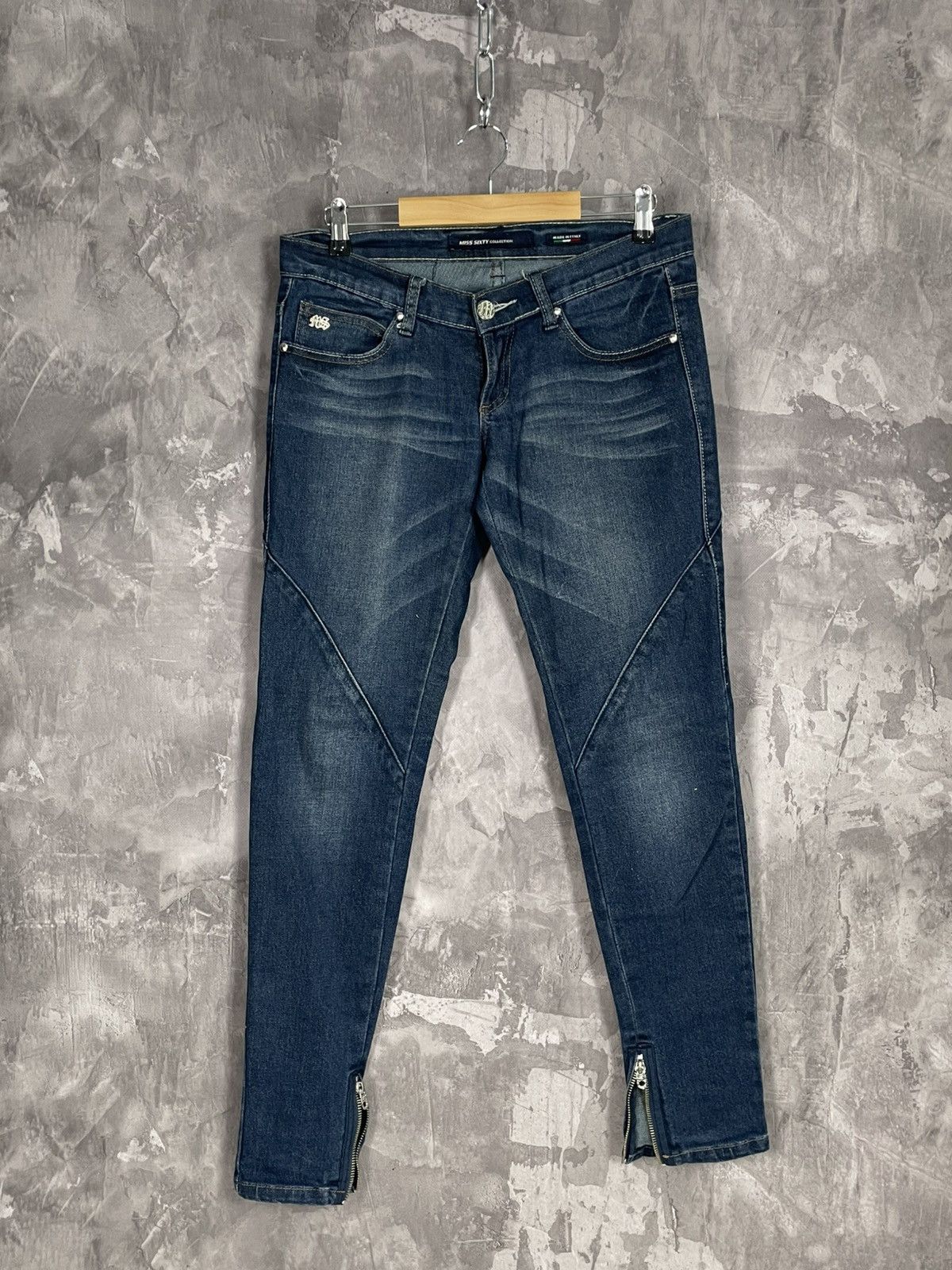 Miss Sixty × Vintage Y2K Miss Sixty Denim Slim Jeans Vintage 90s Size 26" / US 2 / IT 38 - 1 Thumbnail