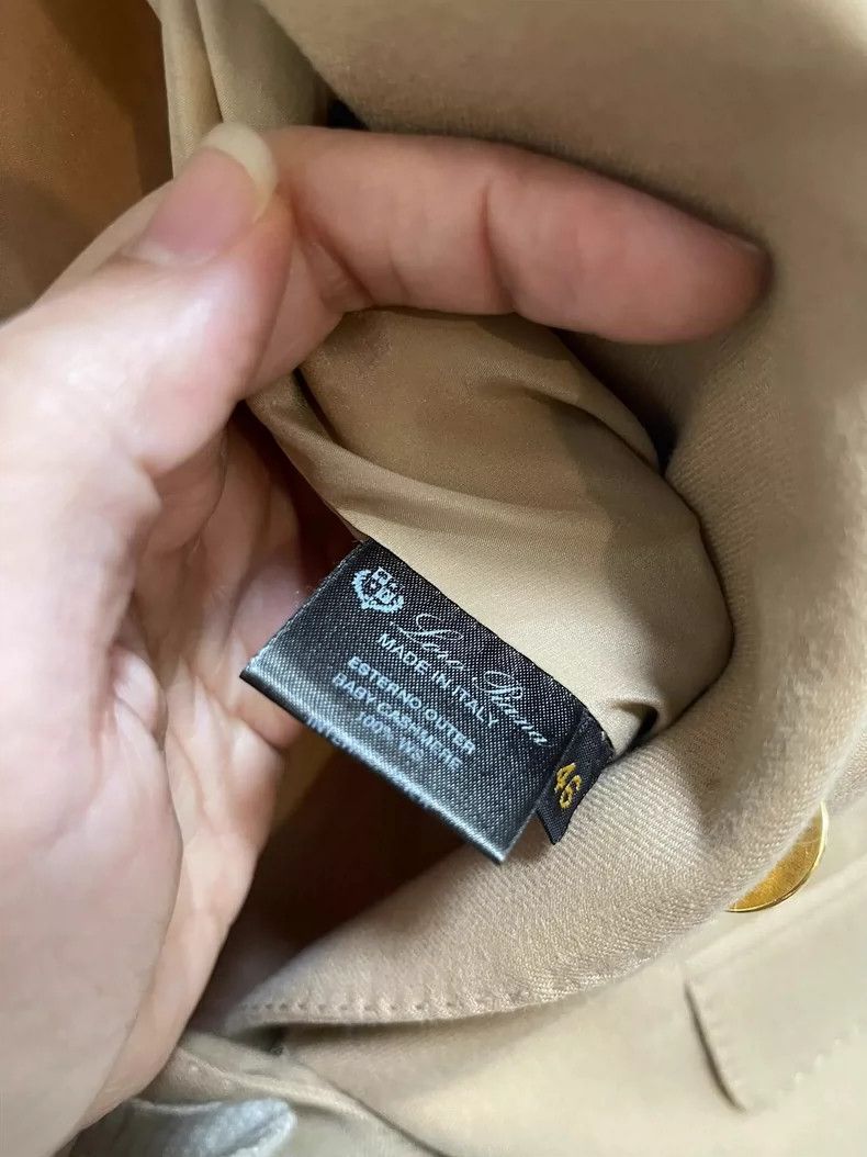 Loro Piana LORO PIANA Light khaki suit with small sheep's wool Size M / US 6-8 / IT 42-44 - 3 Thumbnail