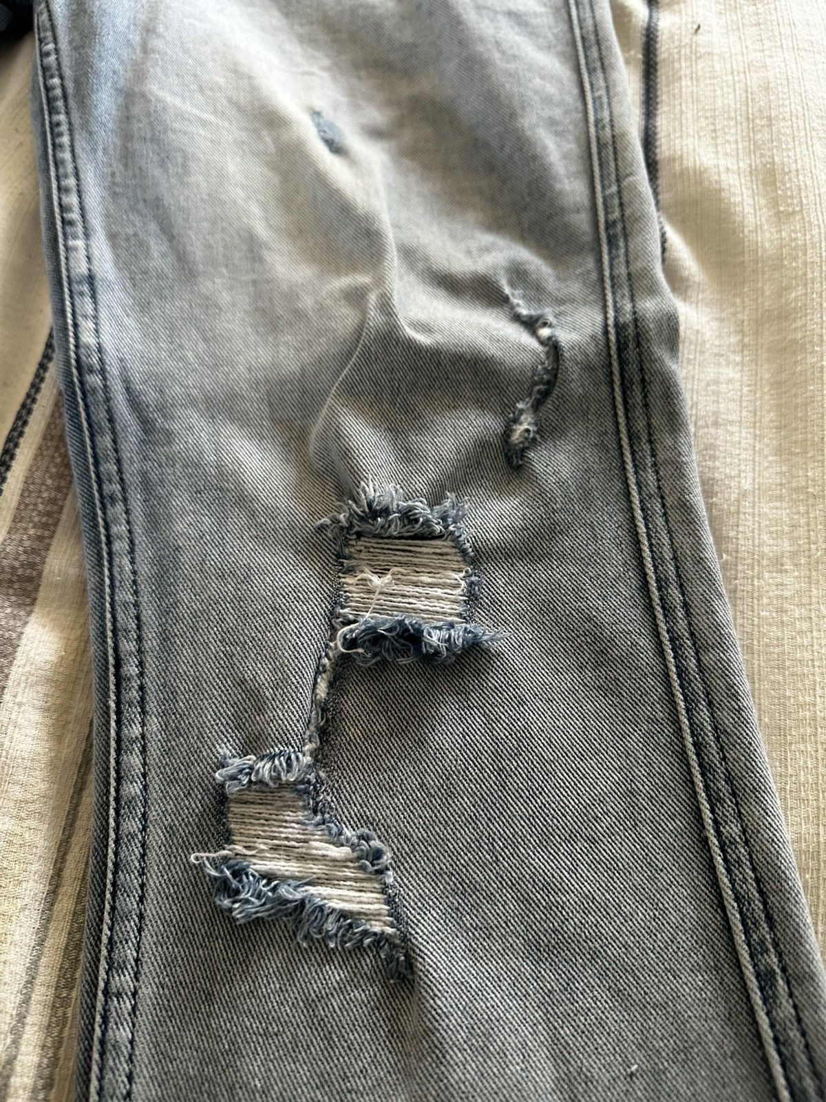 Ksubi Ksubi Van Winkle Trashed Dreams Jeans Size US 34 / EU 50 - 4 Thumbnail
