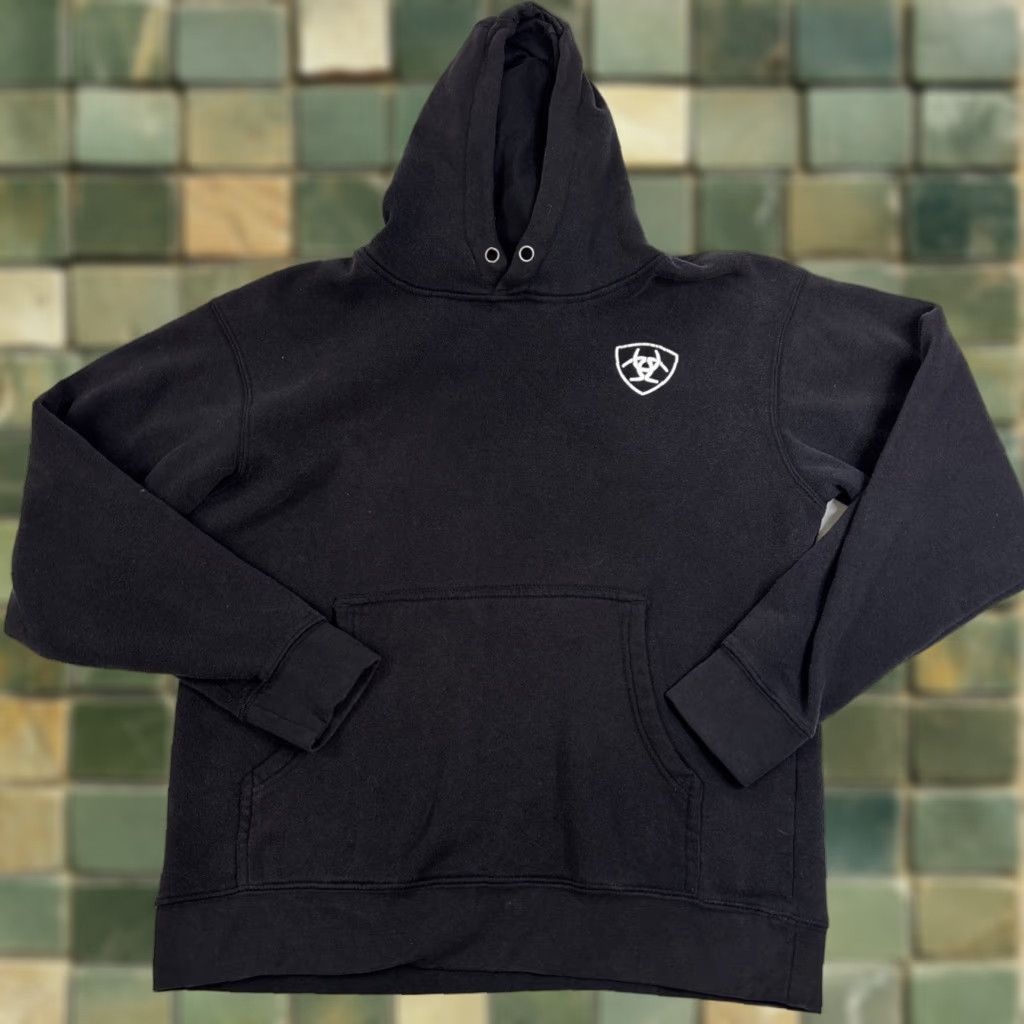 Ariat Ariat Shield Mexico Hooded Sweatshirt Black M Mens Pullover Size US M / EU 48-50 / 2 - 1 Thumbnail