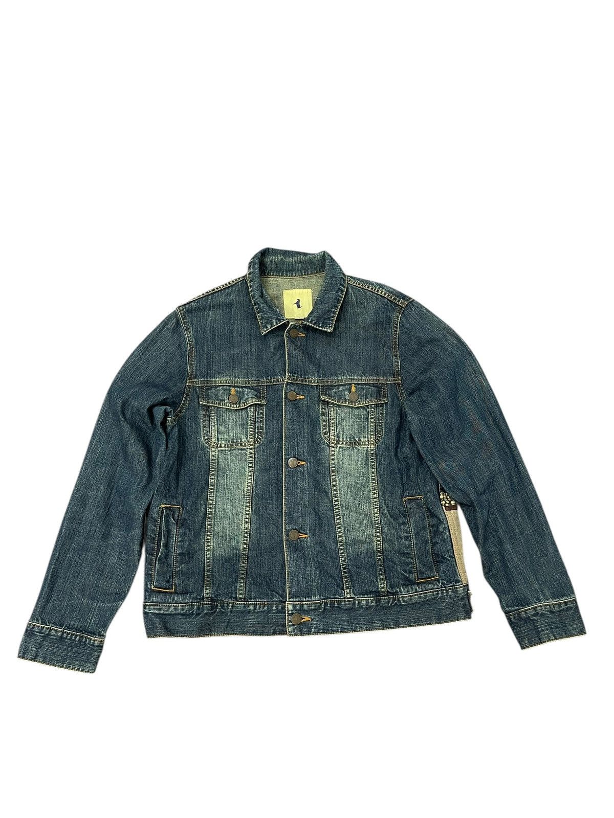 Comme des Garcons Embroydery Art Sarah Brand Denim Jacket 7🟩2 Size US S / EU 44-46 / 1 - 8 Thumbnail