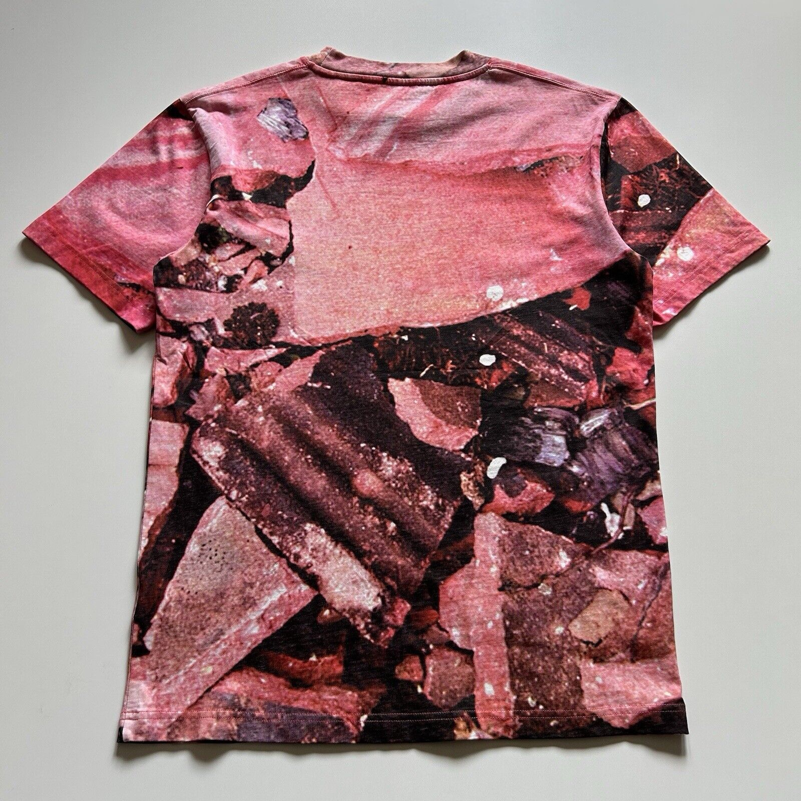Hood By Air × Vintage × Virgil Abloh VTG Hood By Air HBA All Over Print Art Graphic T Shirt Large Size US L / EU 52-54 / 3 - 4 Thumbnail