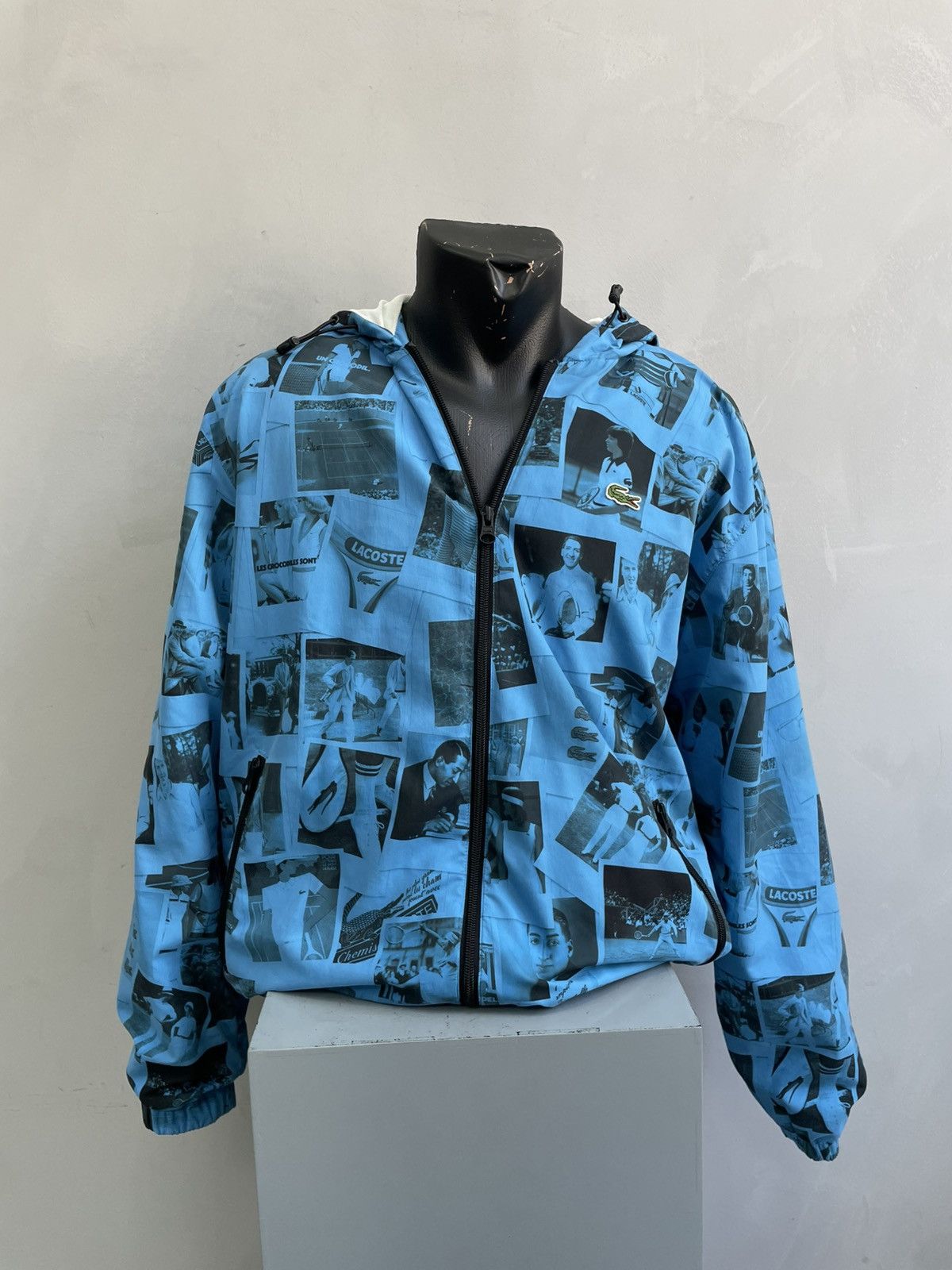 Lacoste Lacoste x Palaroid over pring hood light jacket y2k Size US S / EU 44-46 / 1 - 1 Thumbnail
