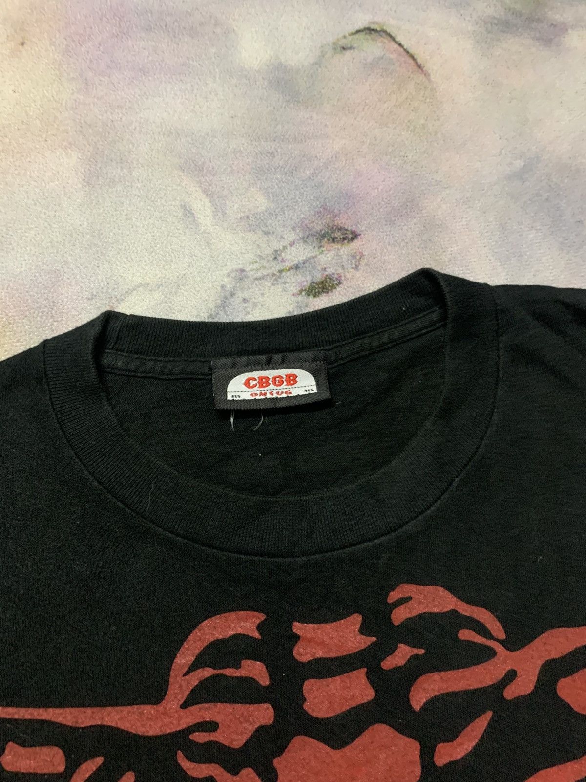 Band Tees × Vintage CBGB Omfug Skeleton Punk Size US M / EU 48-50 / 2 - 3 Thumbnail