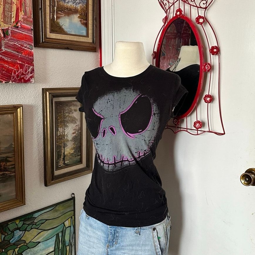 Other hot topic jack skellington black graphic shirt Size M / US 6-8 / IT 42-44 - 1 Thumbnail