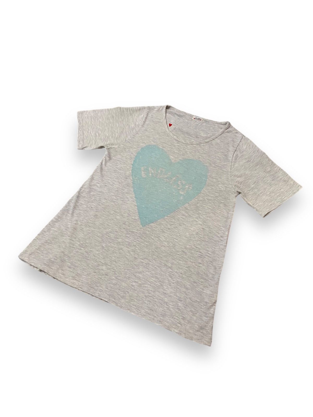 Japanese Brand × Market HEART MARKET JAPAN ENDLESSLY LOVE WAIST FLARE TEES Size M / US 6-8 / IT 42-44 - 2 Thumbnail