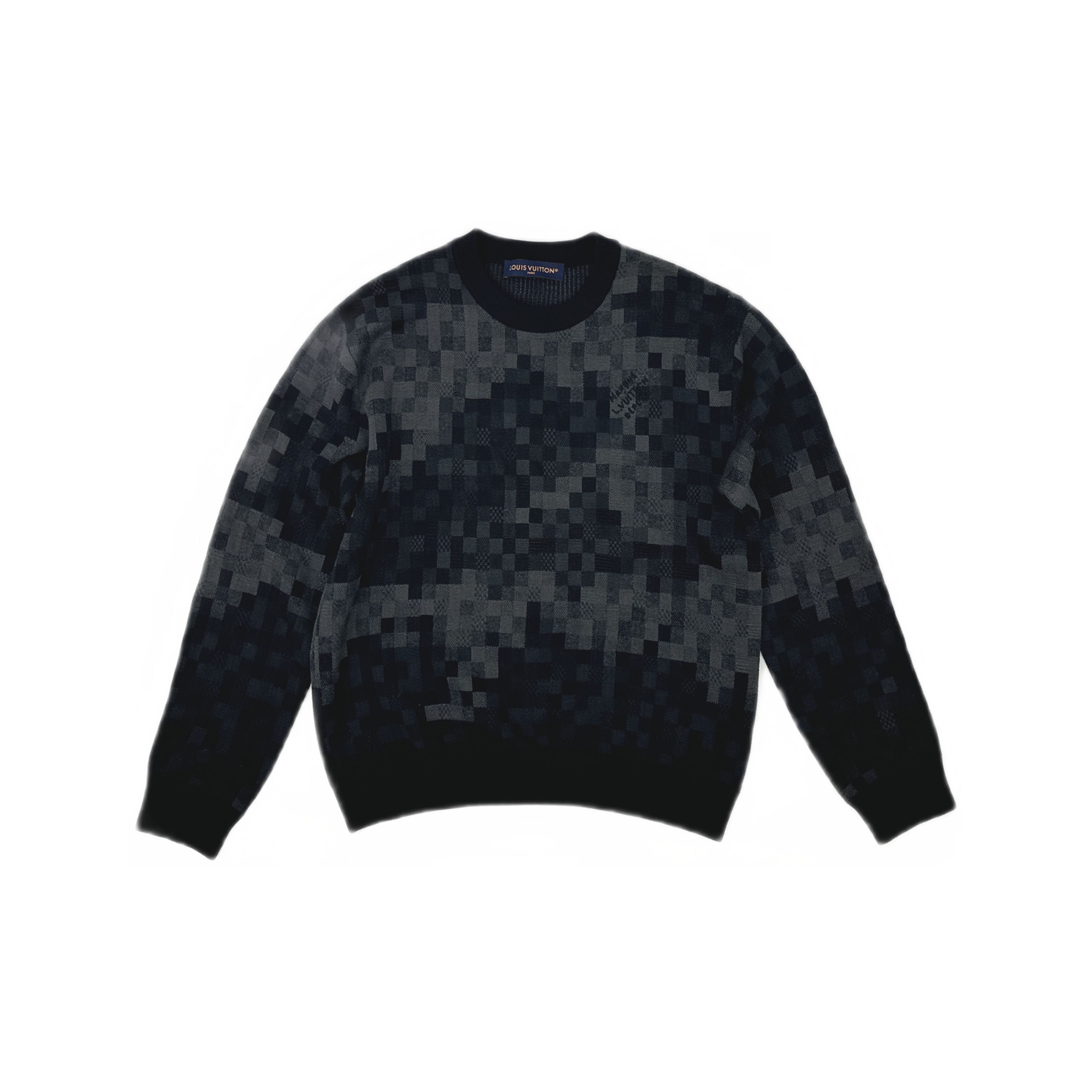 Louis Vuitton Louis Vuitton Mosaic Checkered Knit Sweater Size S Size US S / EU 44-46 / 1 - 1 Thumbnail