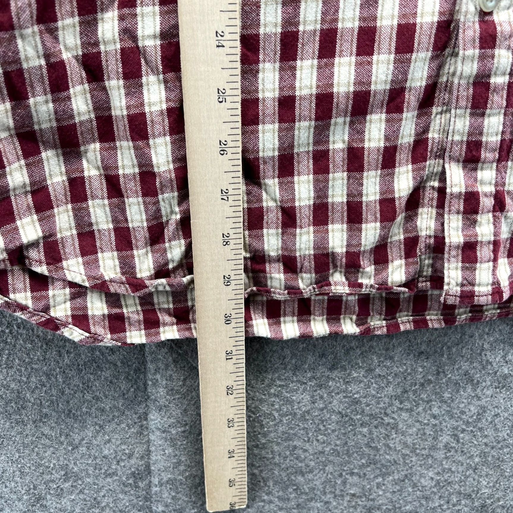 Vintage VINTAGE Columbia Shirt Mens Large Red Beige Button Down Flannel Plaid Sportswear Size US L / EU 52-54 / 3 - 6 Thumbnail