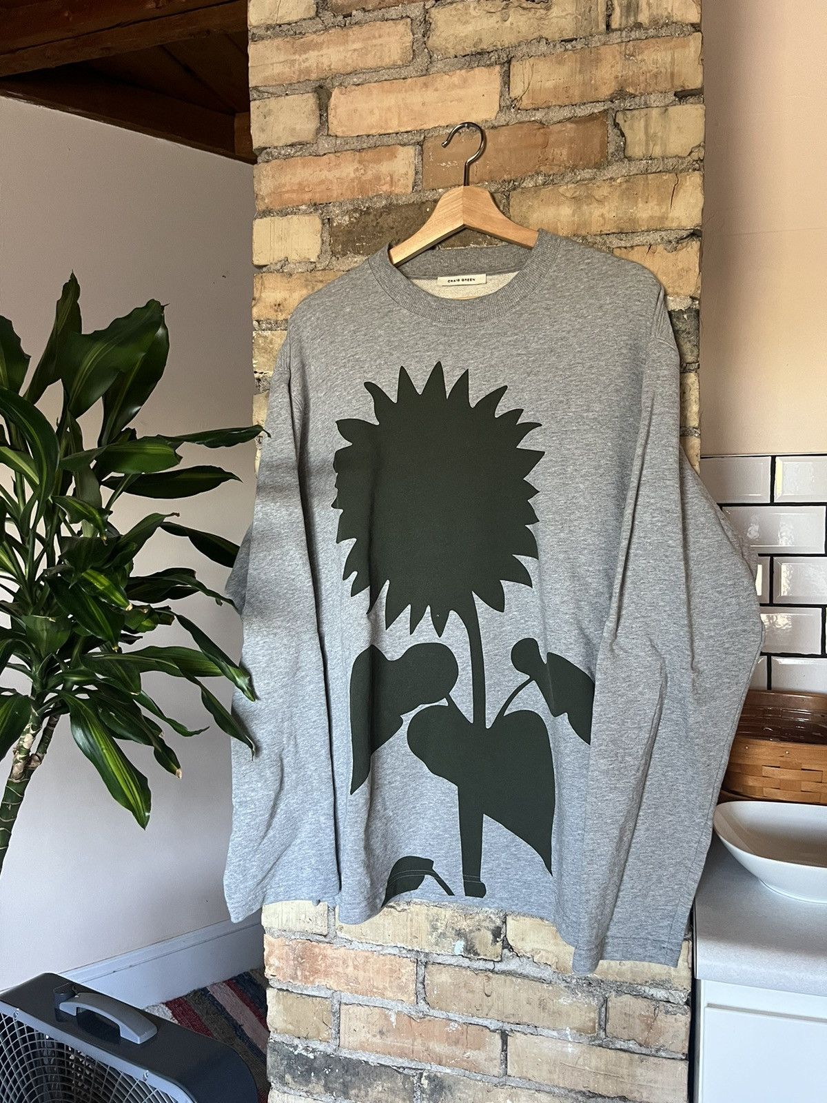 Craig Green Craig Green AW21 floral print sweatshirt Size US XL / EU 56 / 4 - 1 Thumbnail